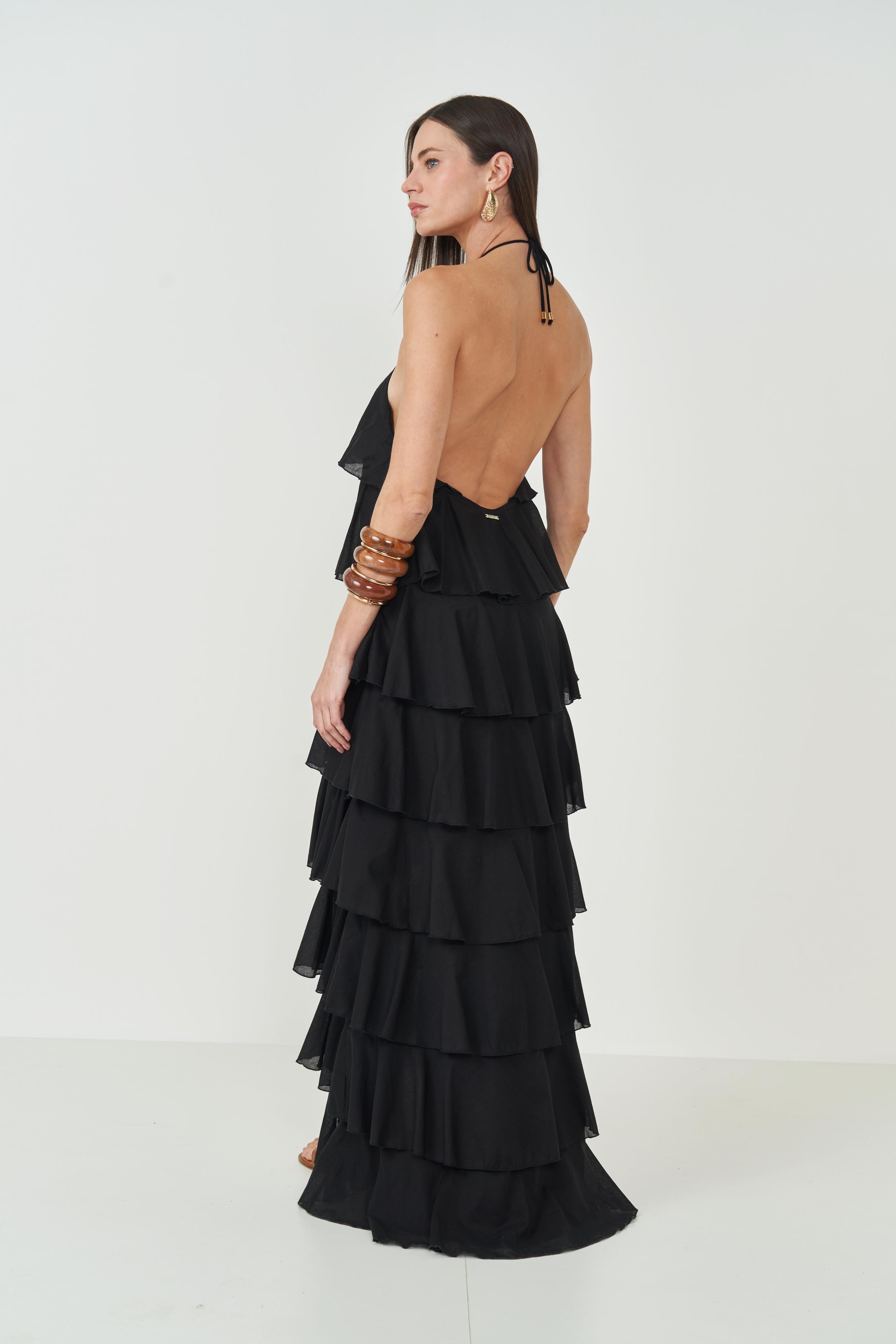 VESTIDO COLCCI M PRETO