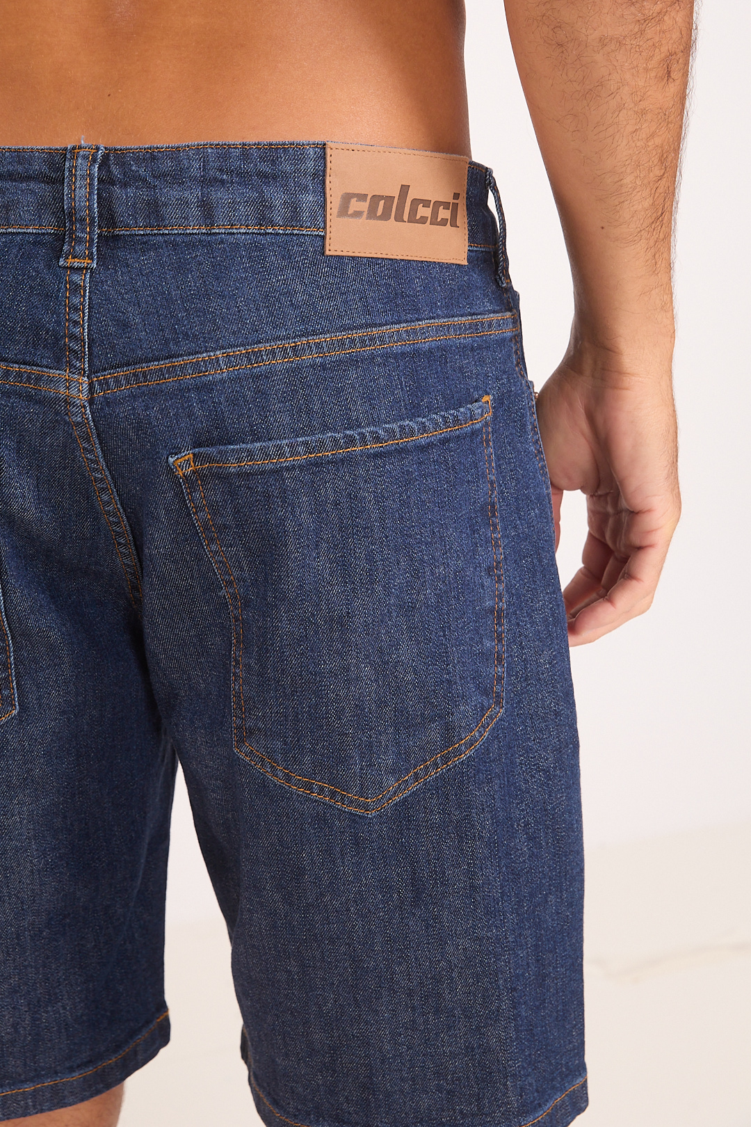 BERMUDA JEANS NEW DAVI 38 INDIGO