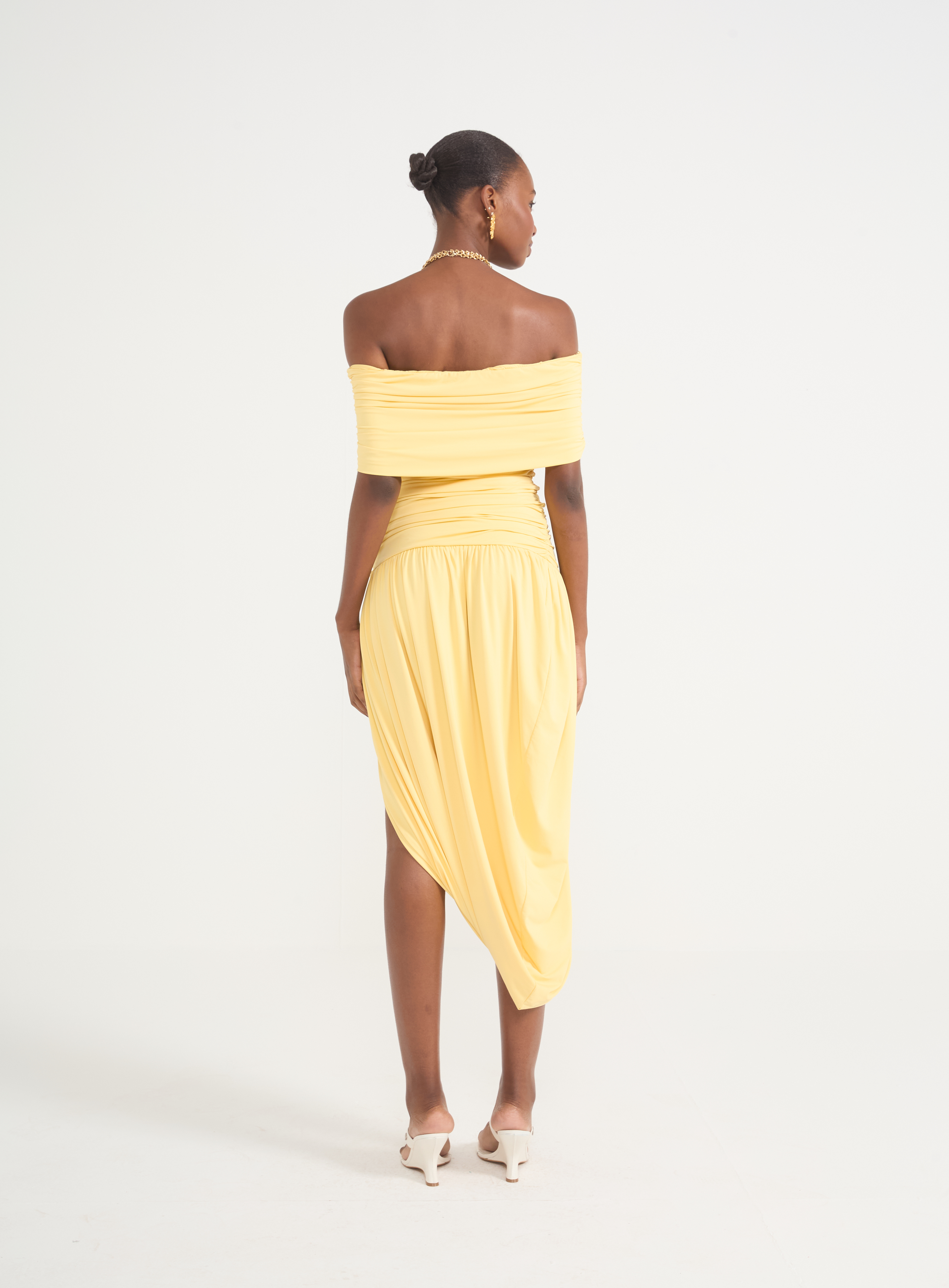 VESTIDO COLCCI P AMARELO CORNISH