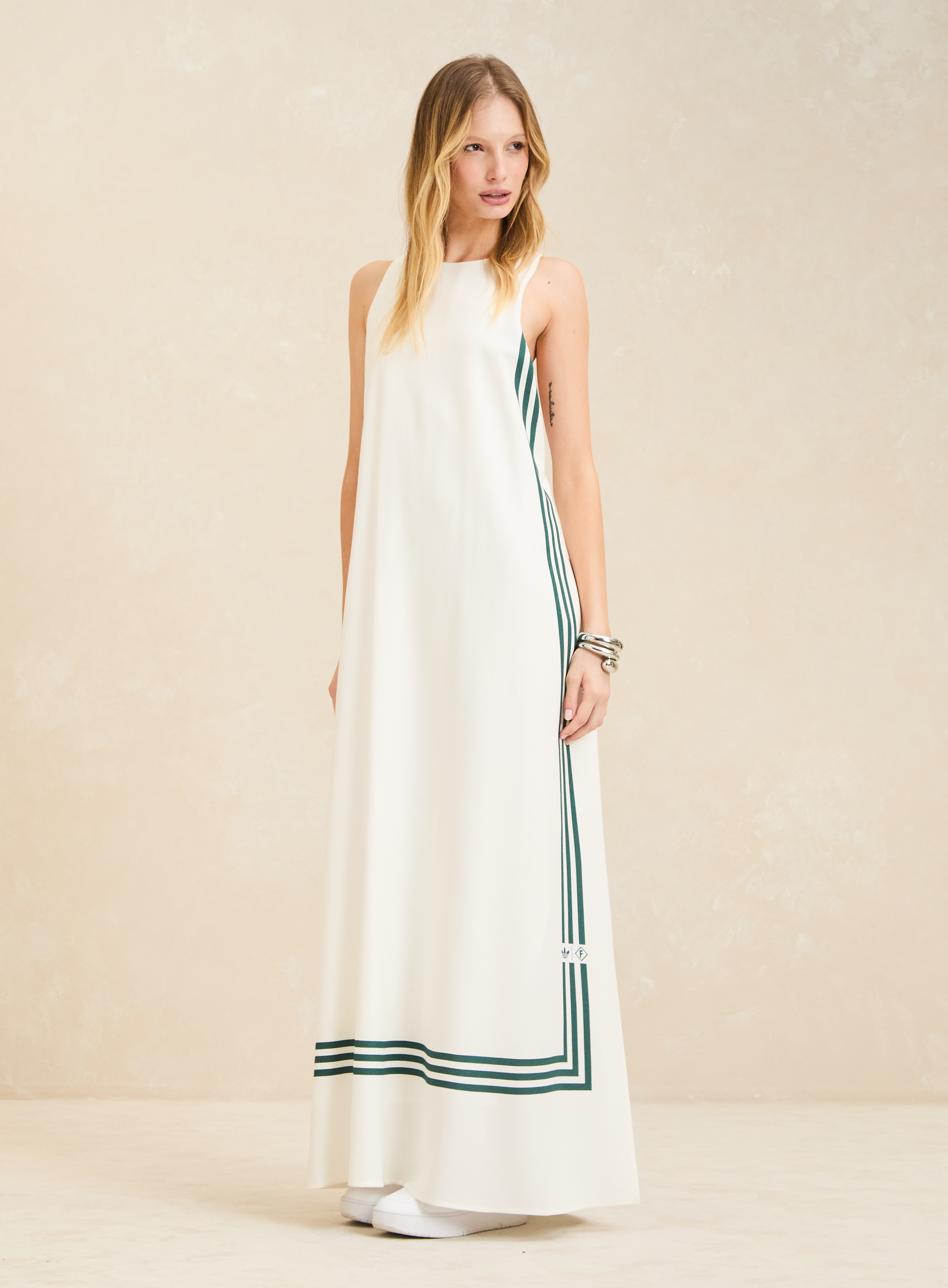 VESTIDO ADIDAS FORUM G STRIPES VINTAGE