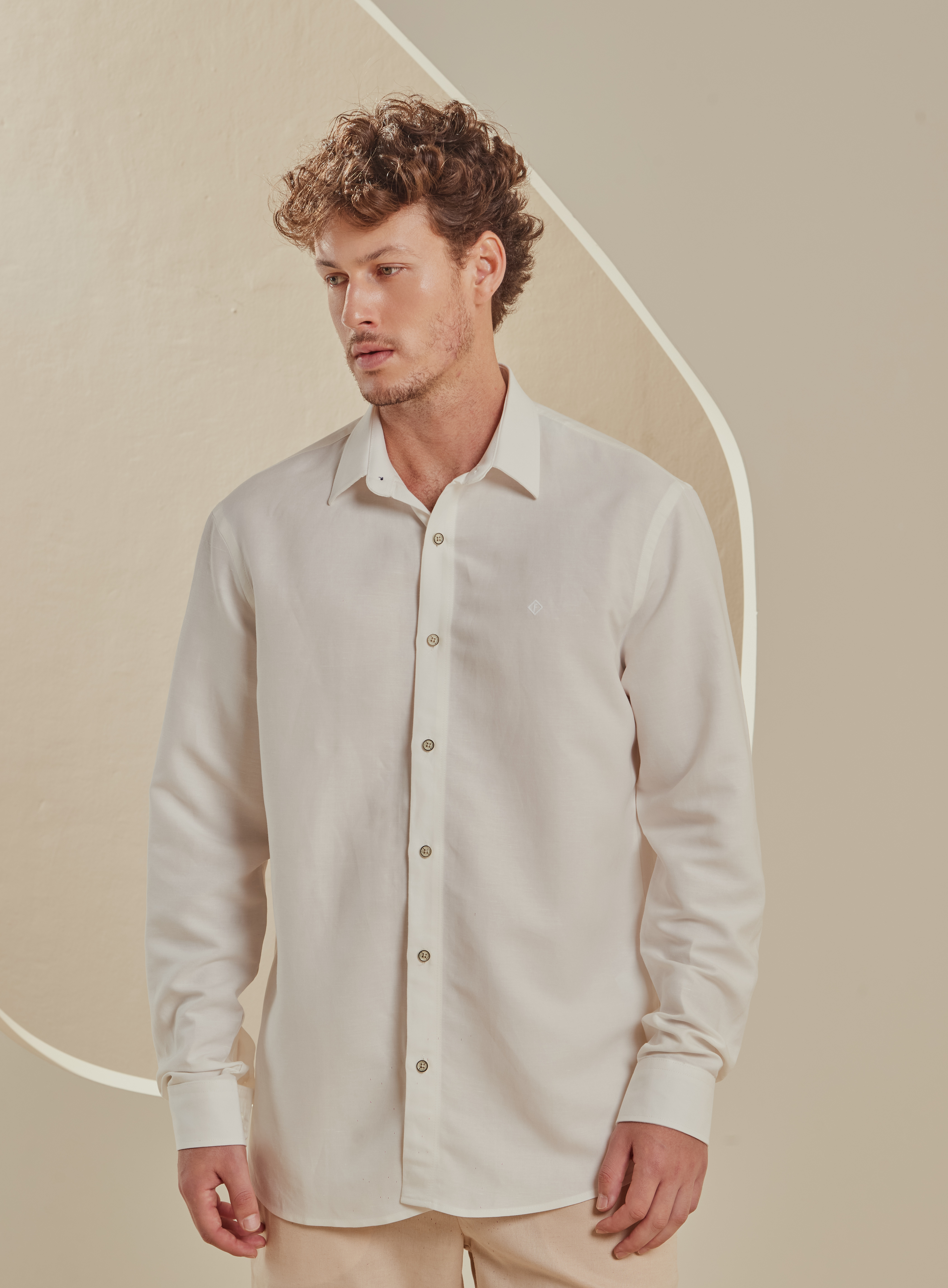 CAMISA LINHO RELAX GG OFF SHELL