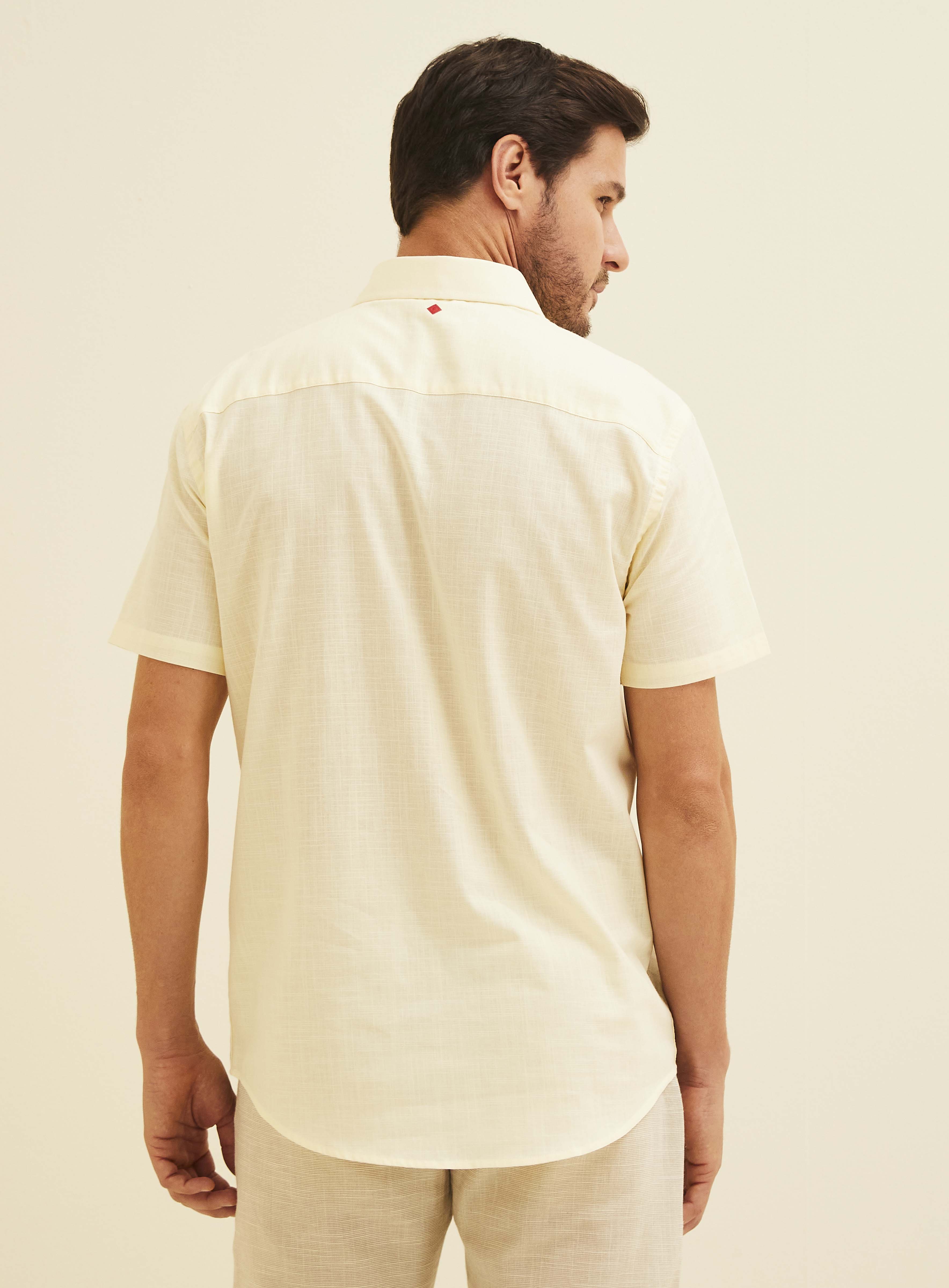 CAMISA RELAX M AMARELO SOLE