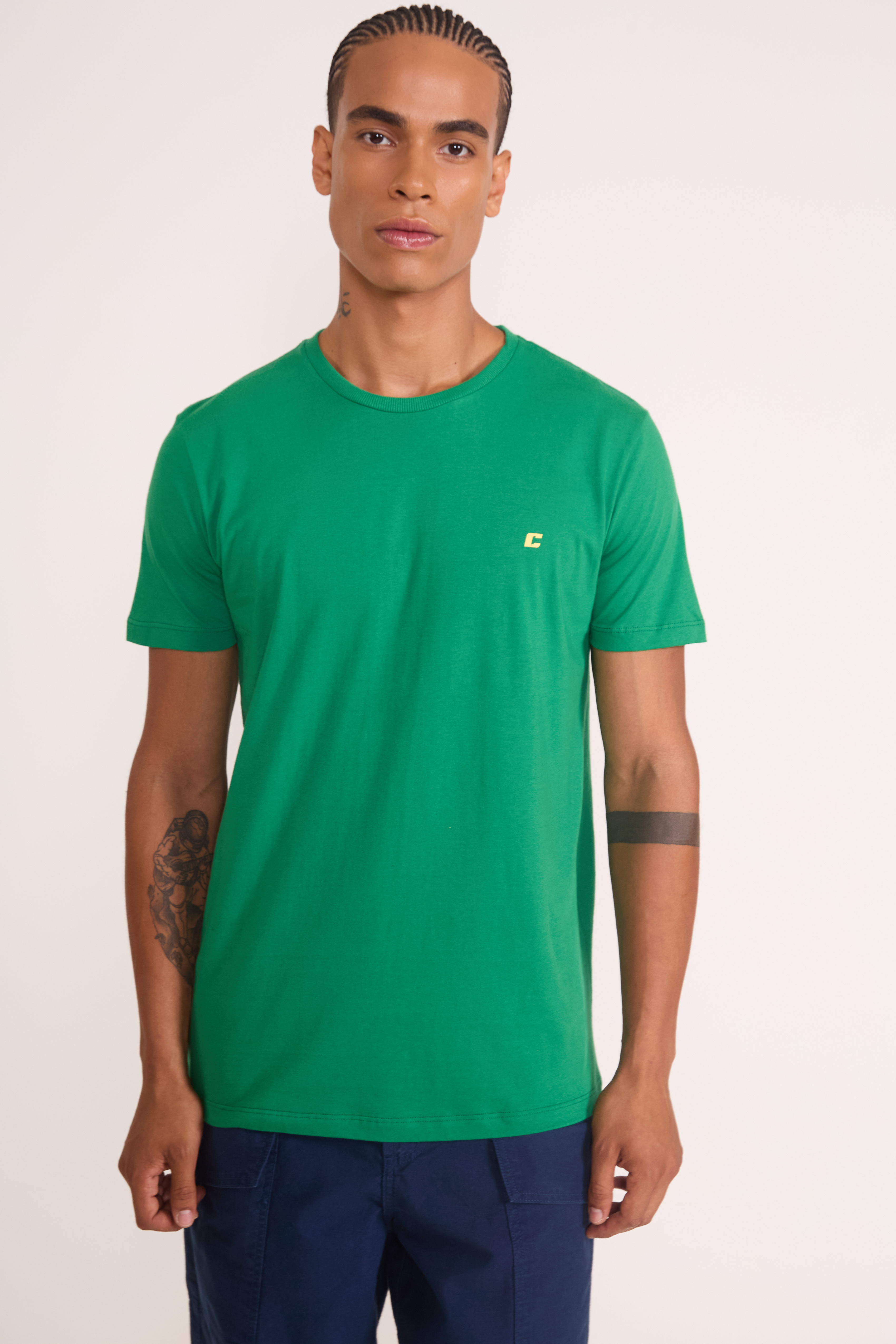 CAMISETA COLCCI GG MARROM COCONUT