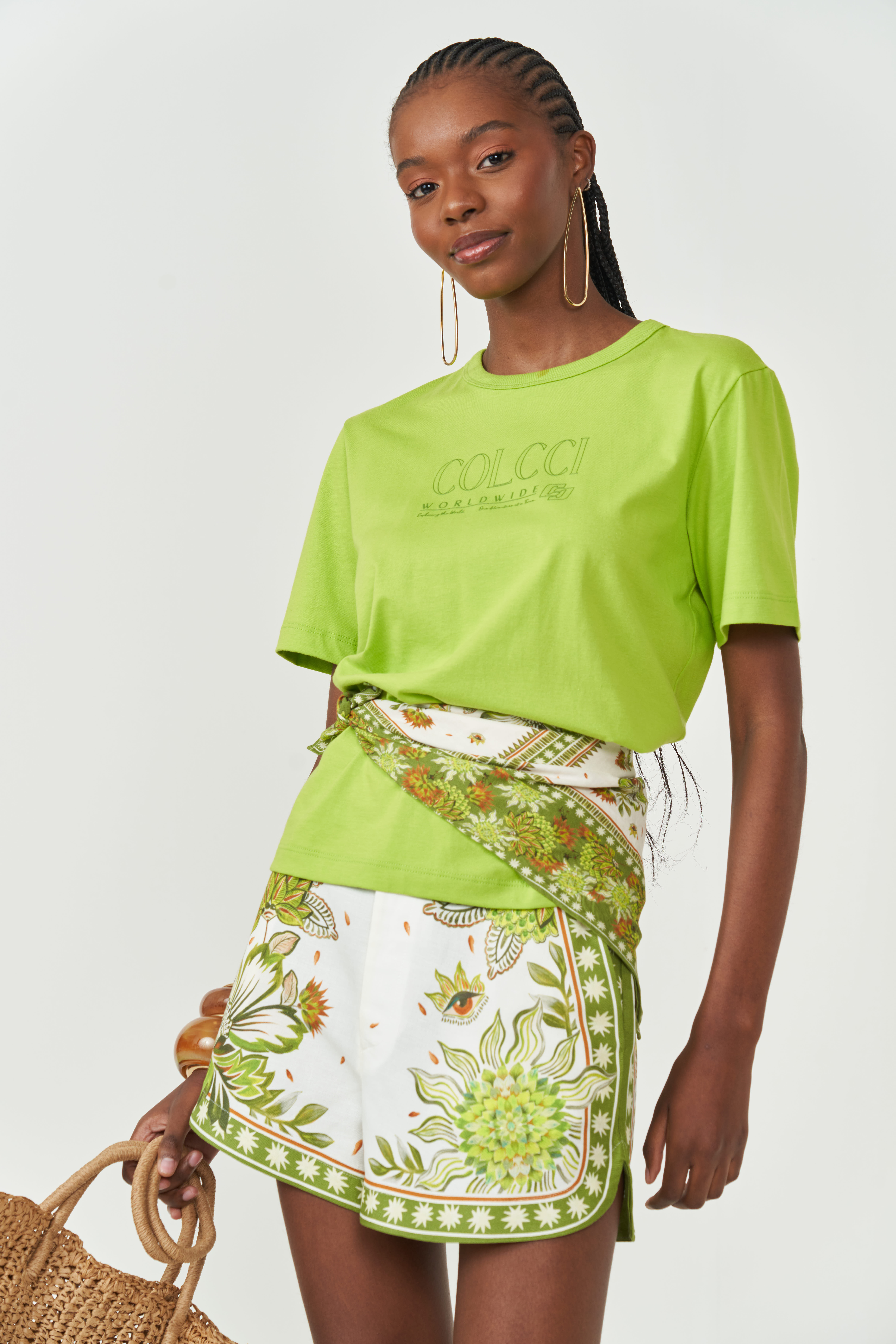 CAMISETA COLCCI G VERDE TIRIVA