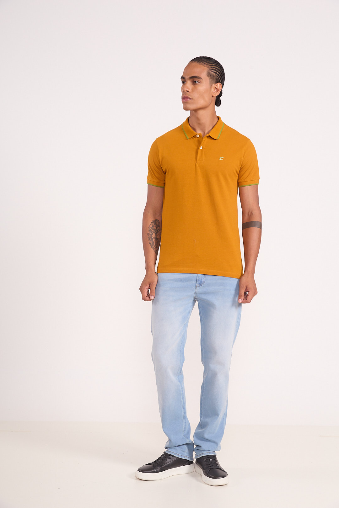 POLO COLCCI GG MARROM TIRAMISU