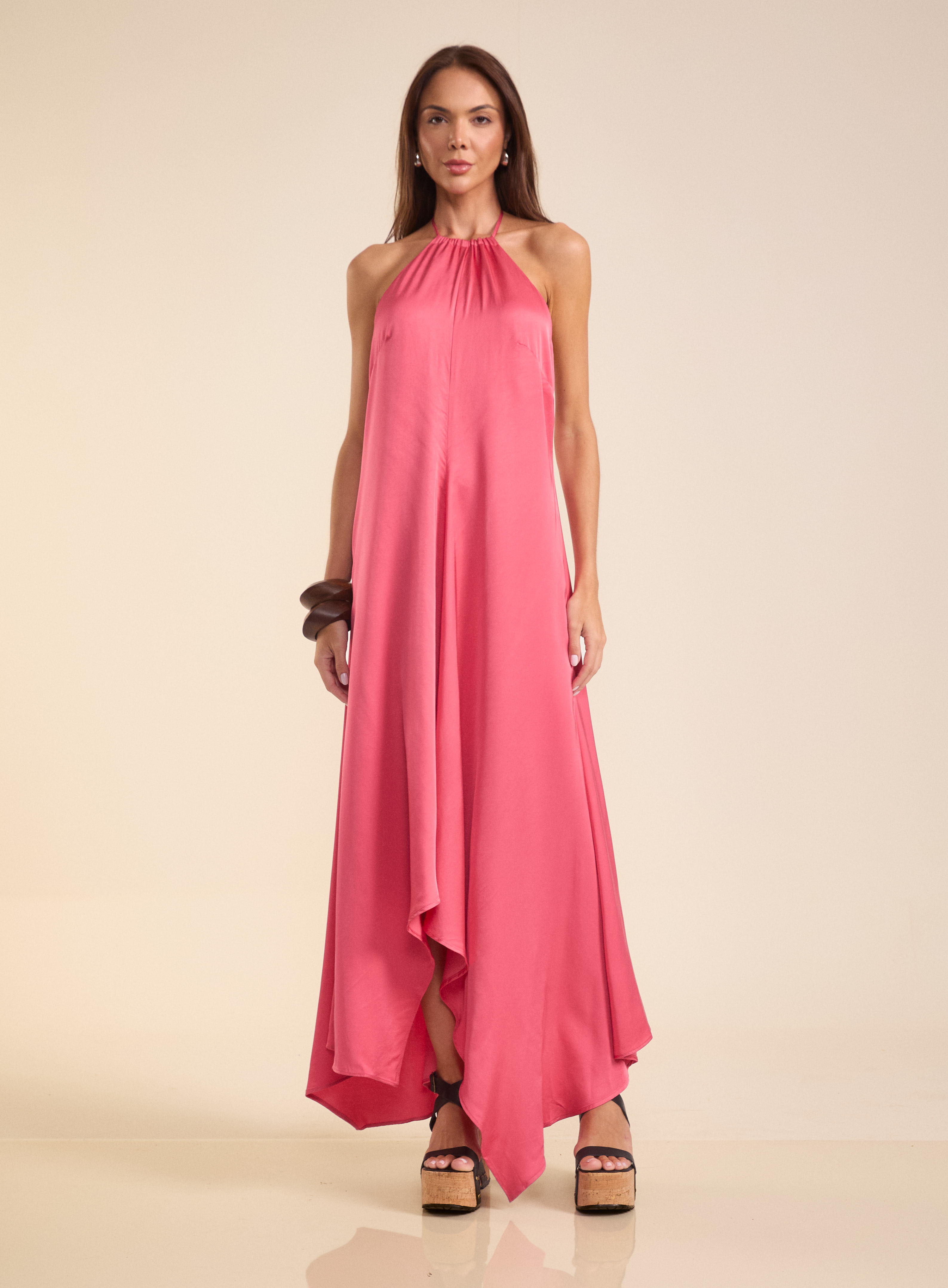 VESTIDO FORUM PP ROSA STHEFANY