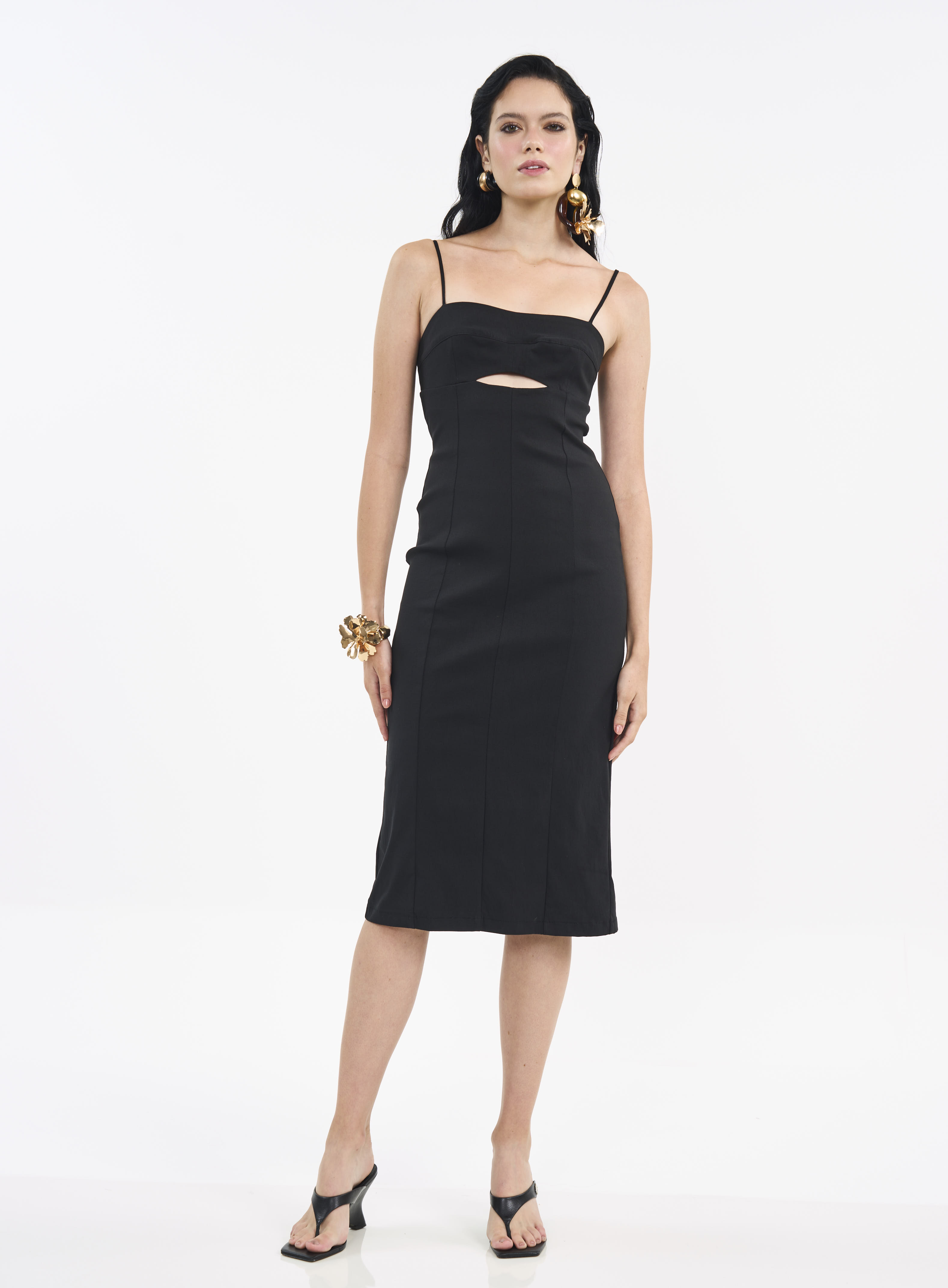 VESTIDO COLCCI M PRETO