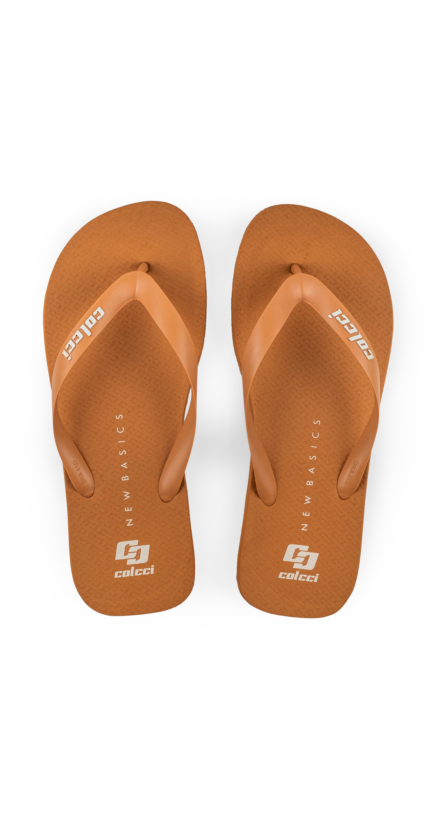 CHINELO MASCULINO NEW BASIC COLCCI 37-38 BRANCO