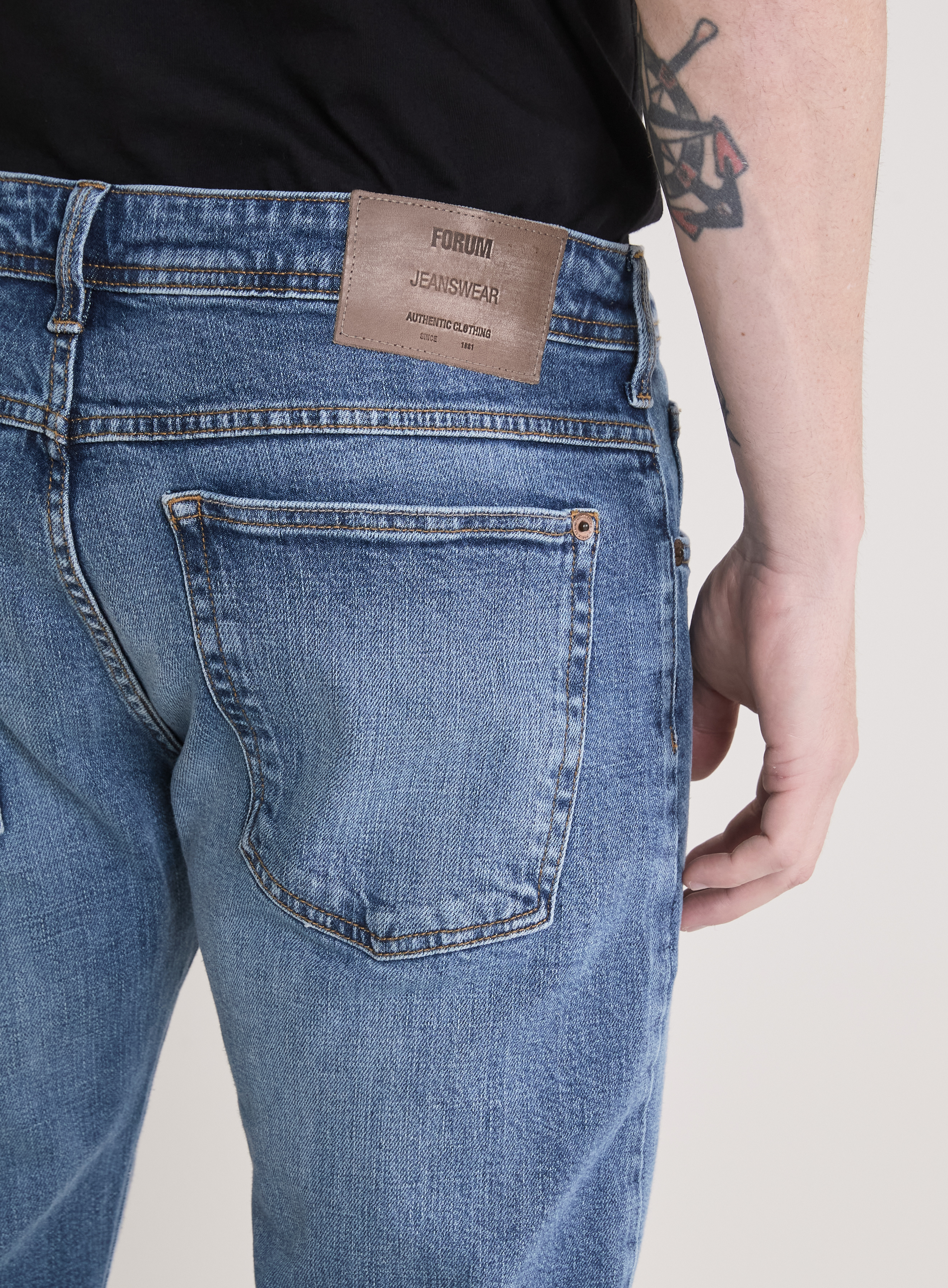 CALÇA JEANS PAUL SLIM 42 INDIGO