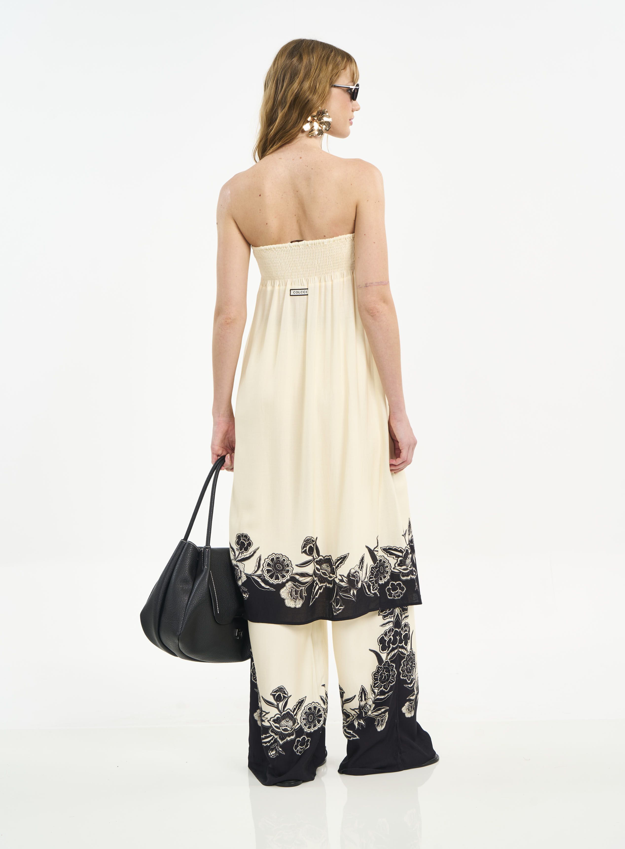 CALÇA ESTAMPADA M FLORAL BLOCK II