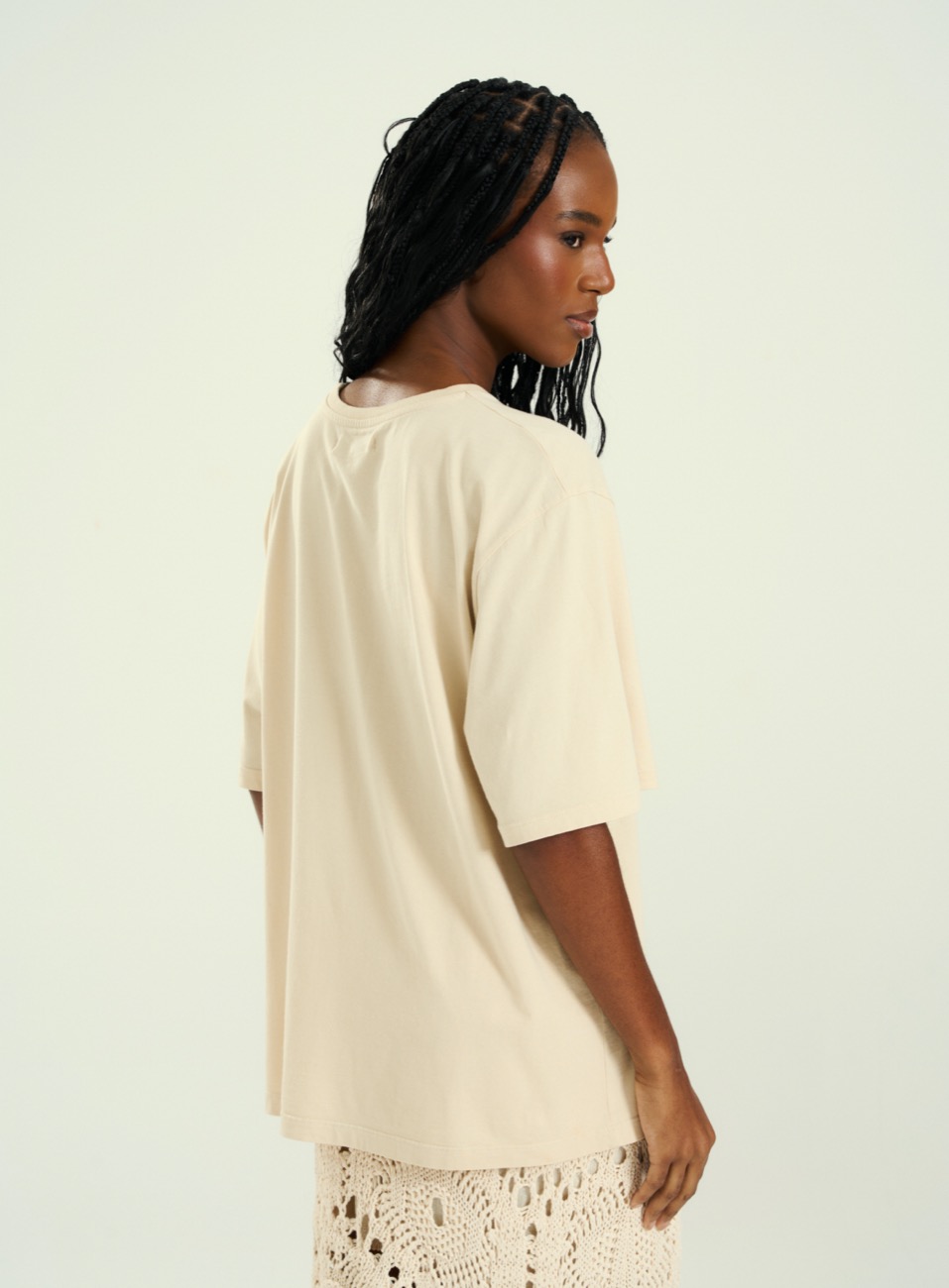 CAMISETA ESTAMPADA G BEGE SESAME