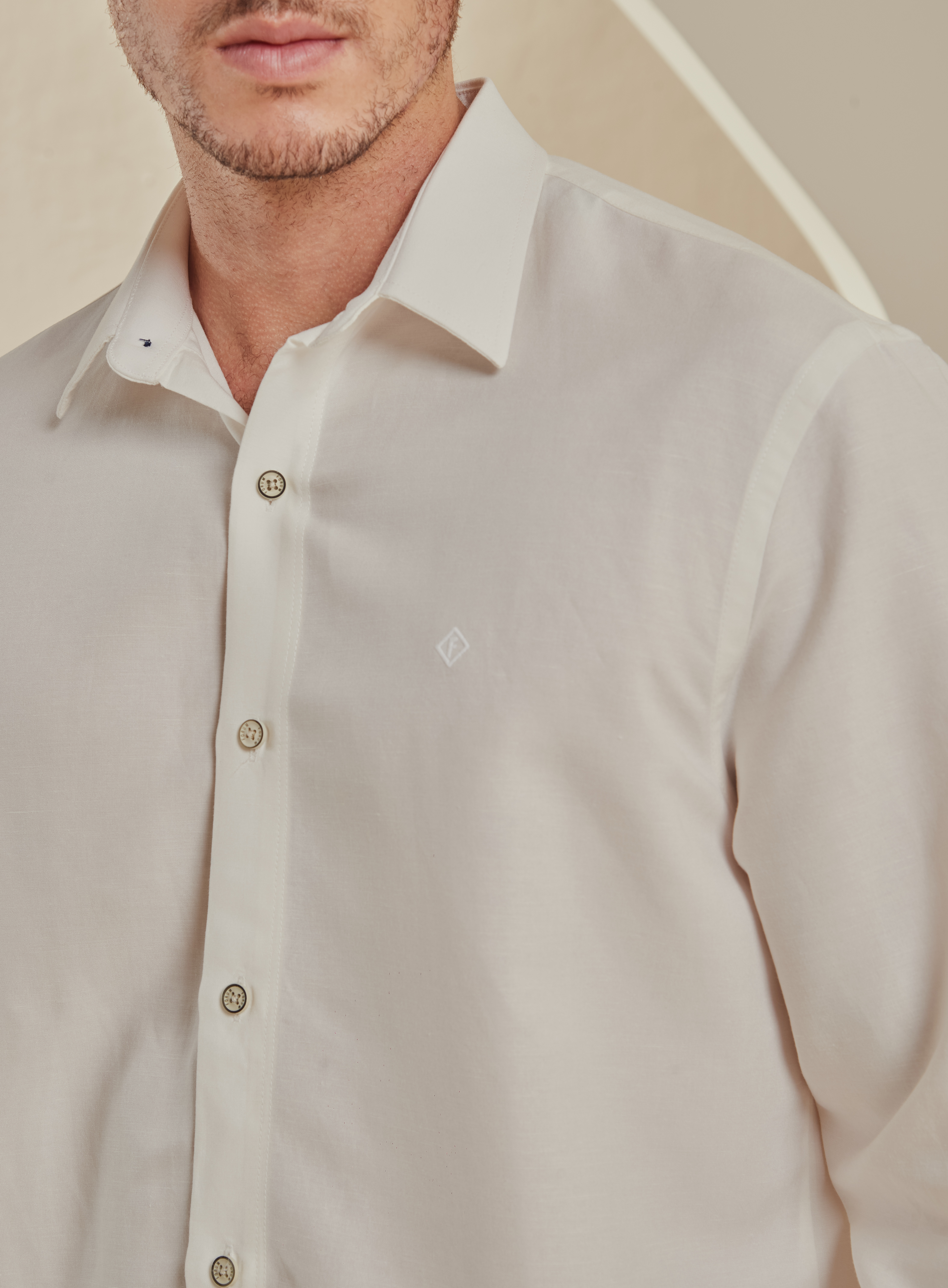 CAMISA LINHO RELAX GG OFF SHELL