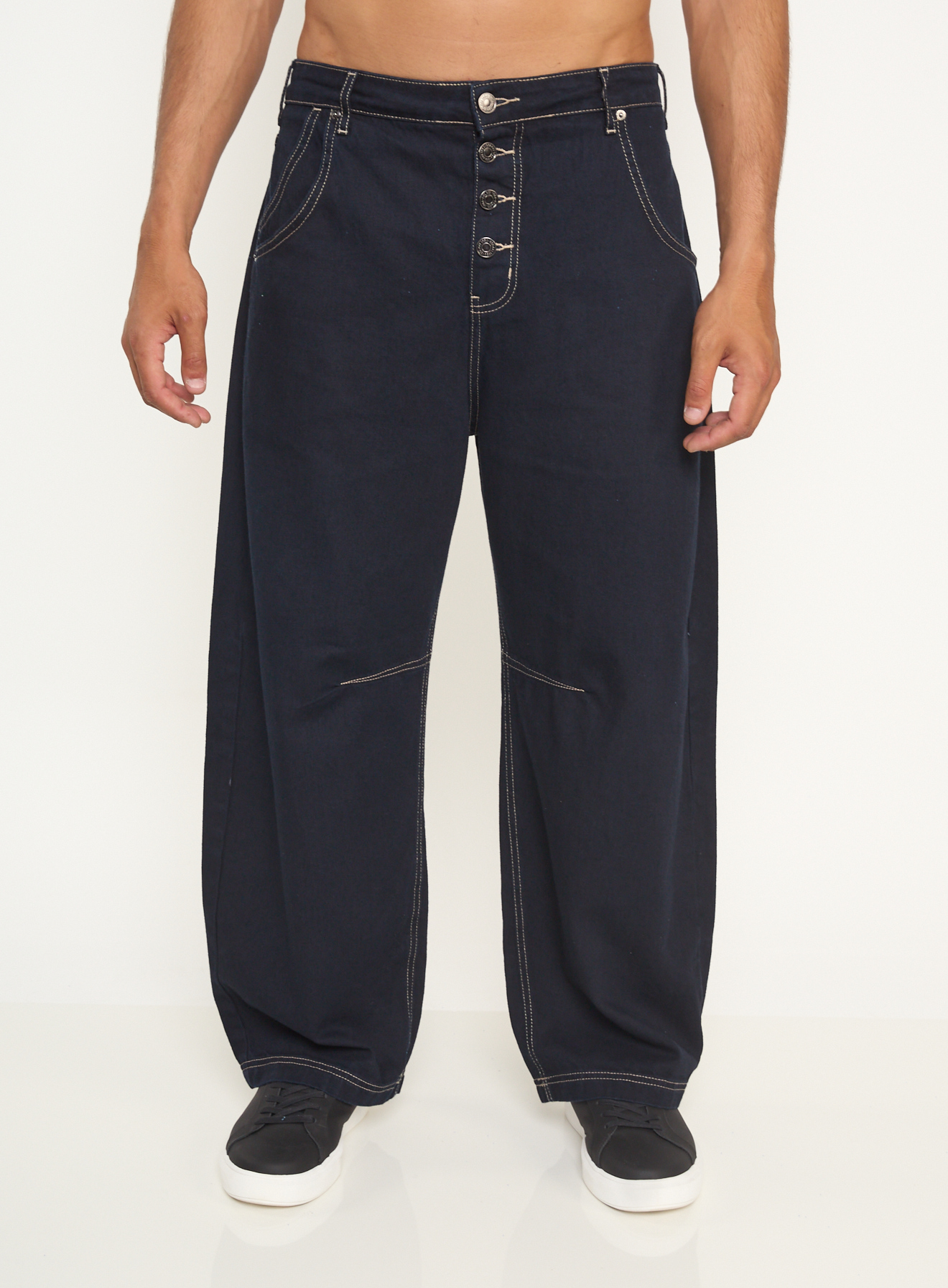CALÇA JEANS BARREL MEN 40 INDIGO