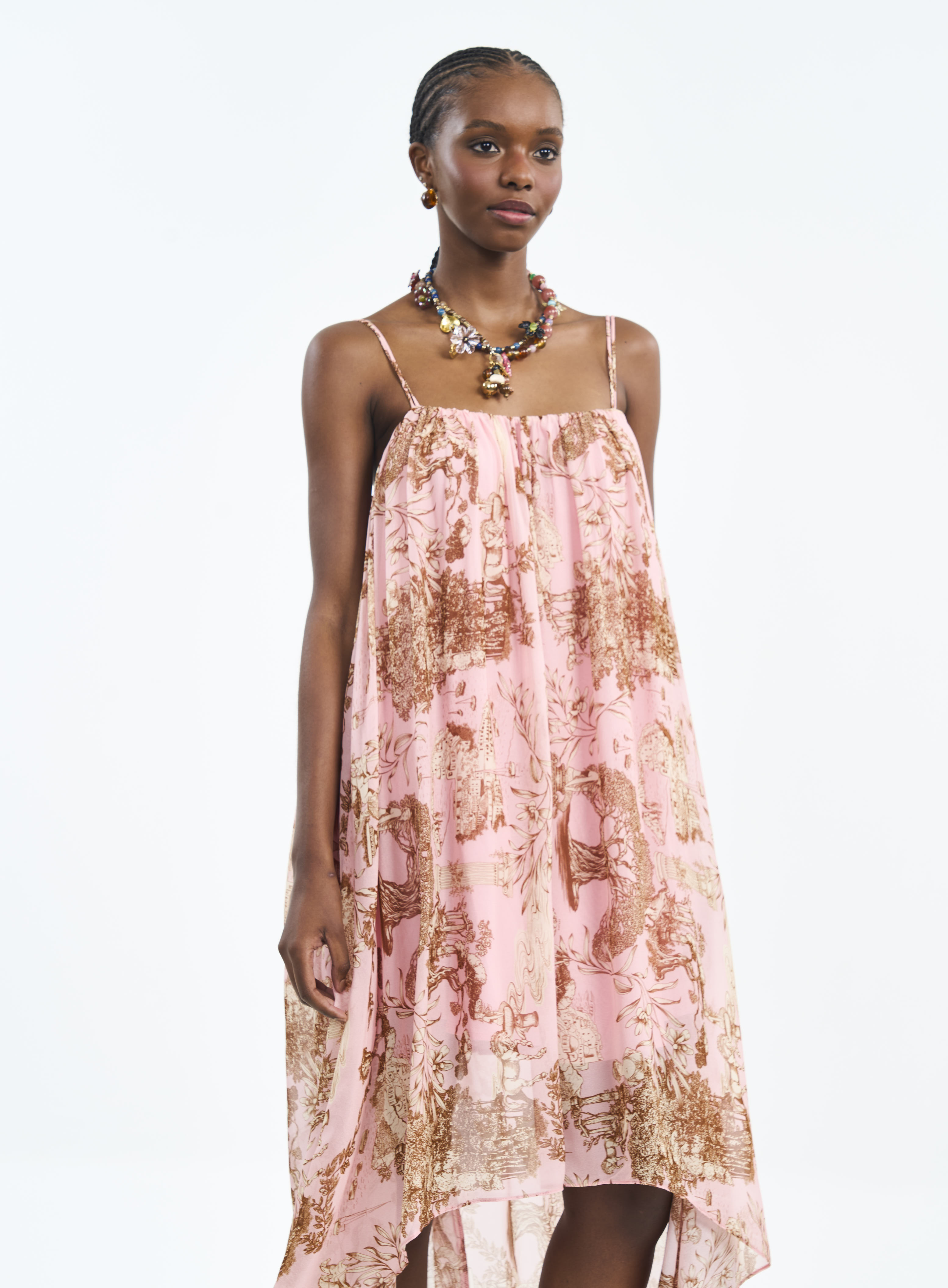 VESTIDO ESTAMPADO M KALISTE