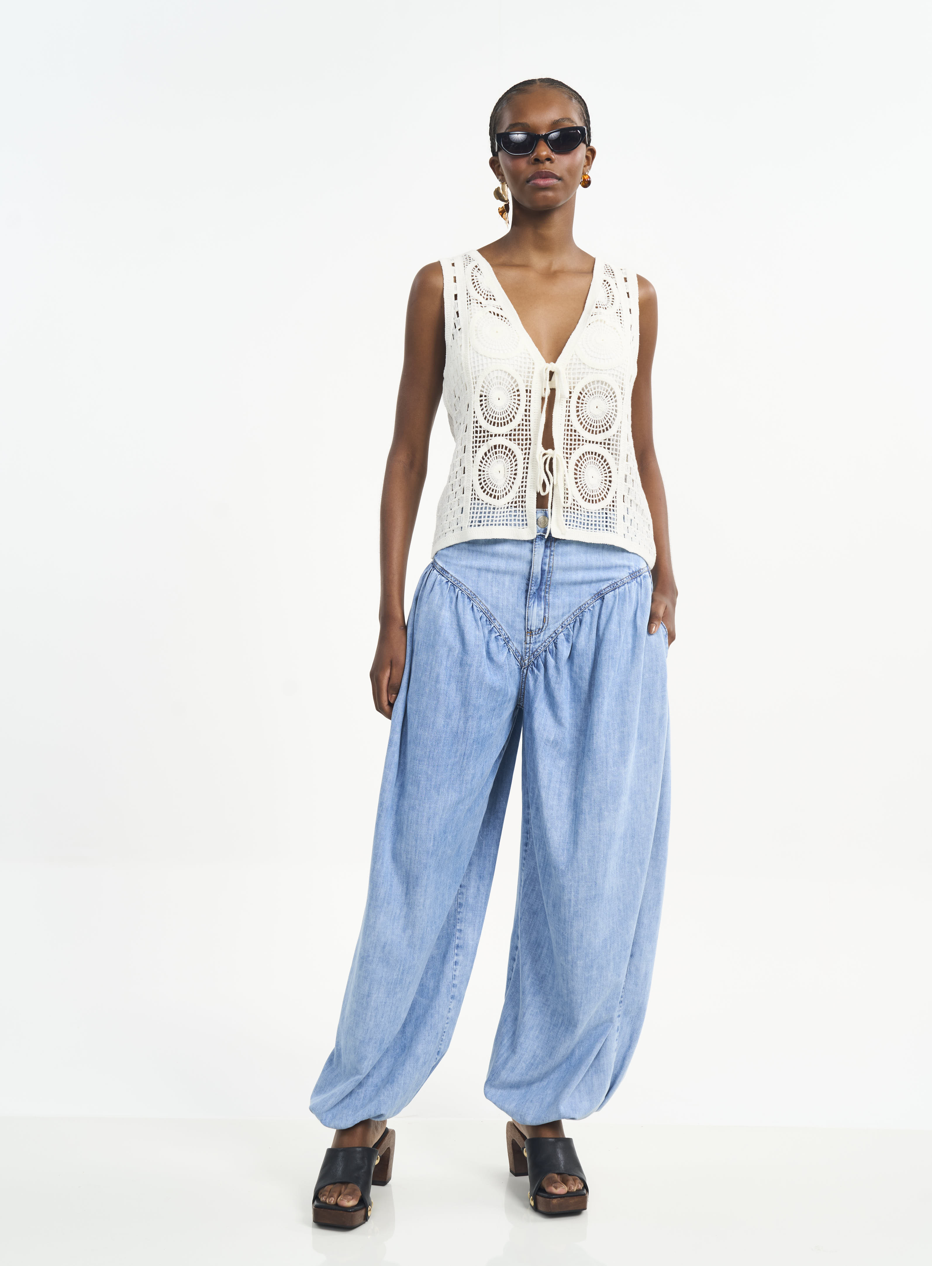 CALÇA JEANS JOANA 34 INDIGO