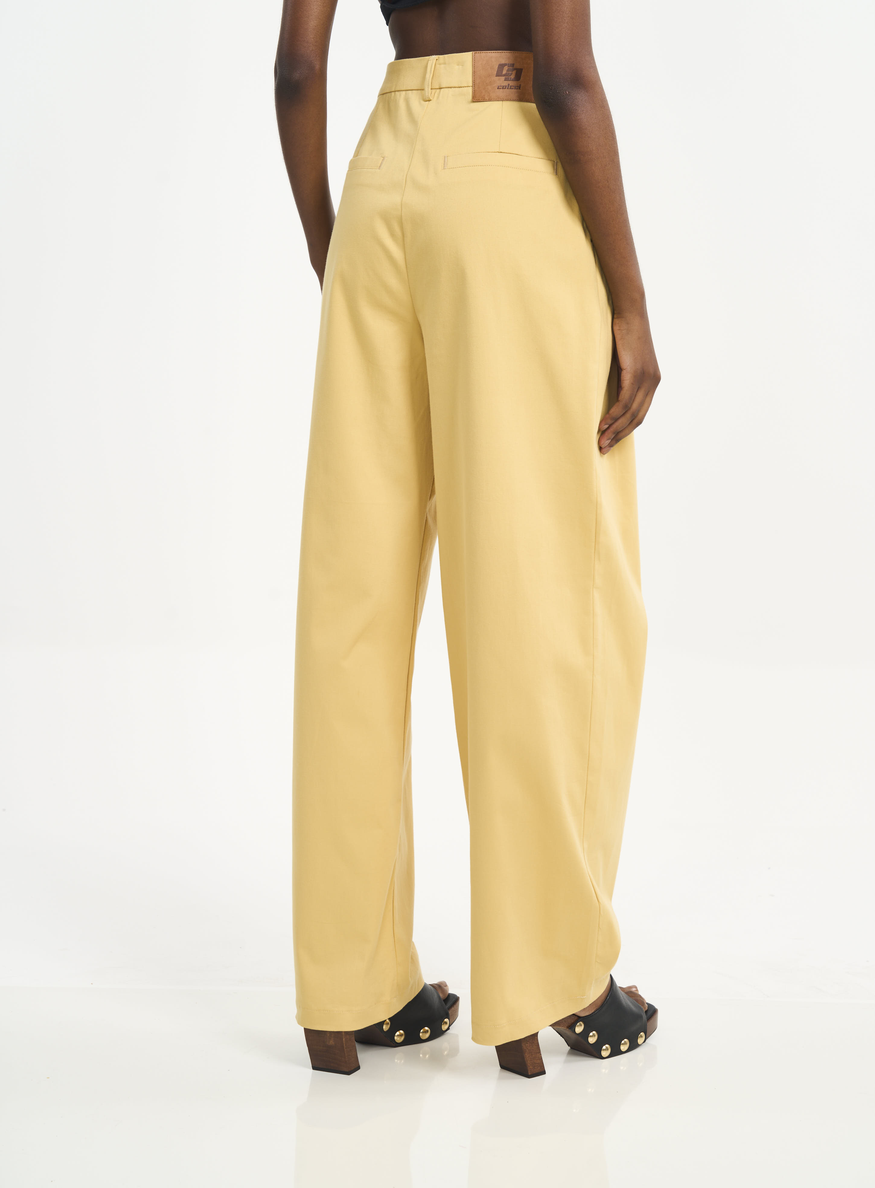 CALÇA COLCCI M BEGE BIENTO