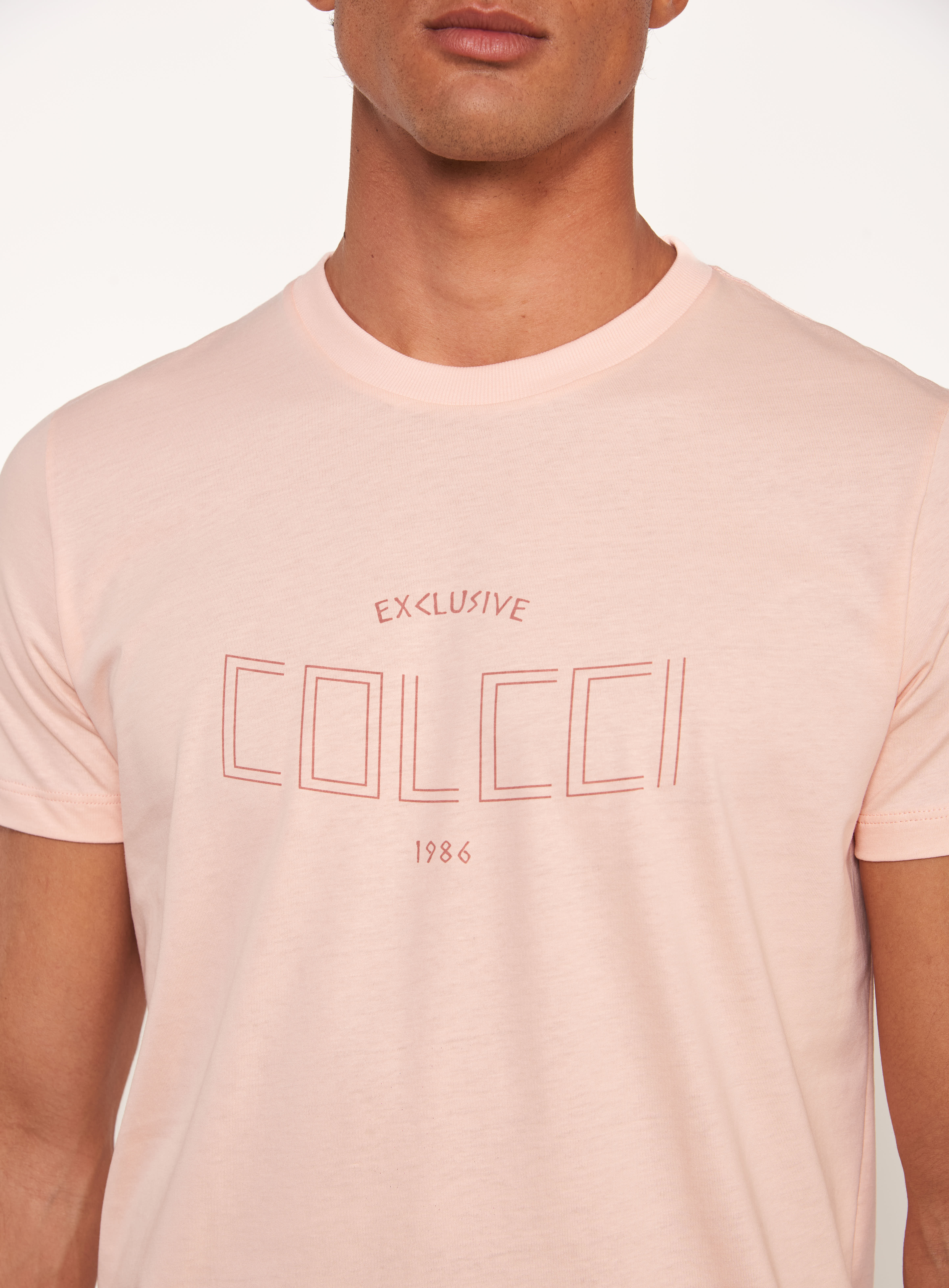 CAMISETA COLCCI G MARROM CARVALHO