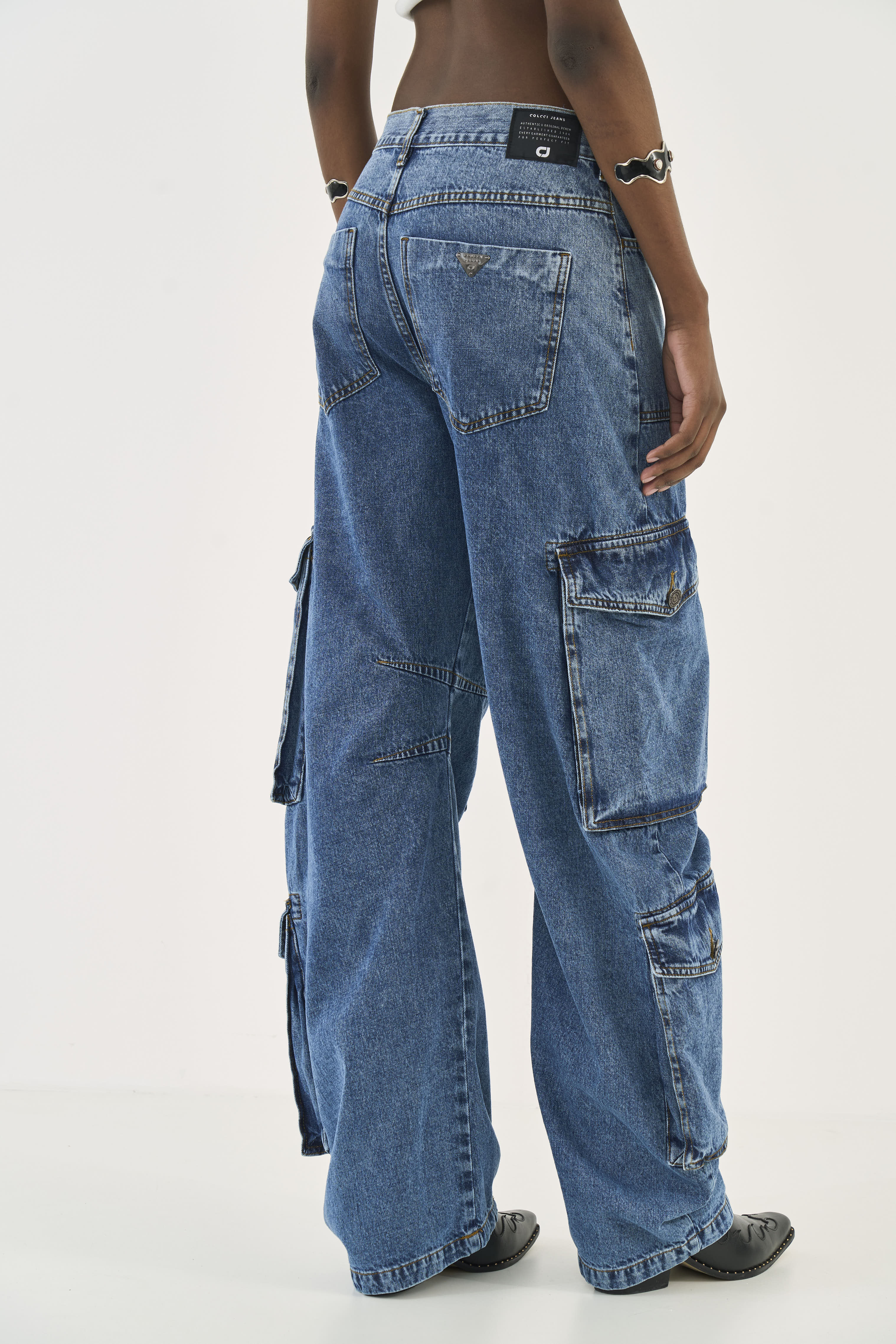 CALÇA JEANS BARCELONA 40 INDIGO