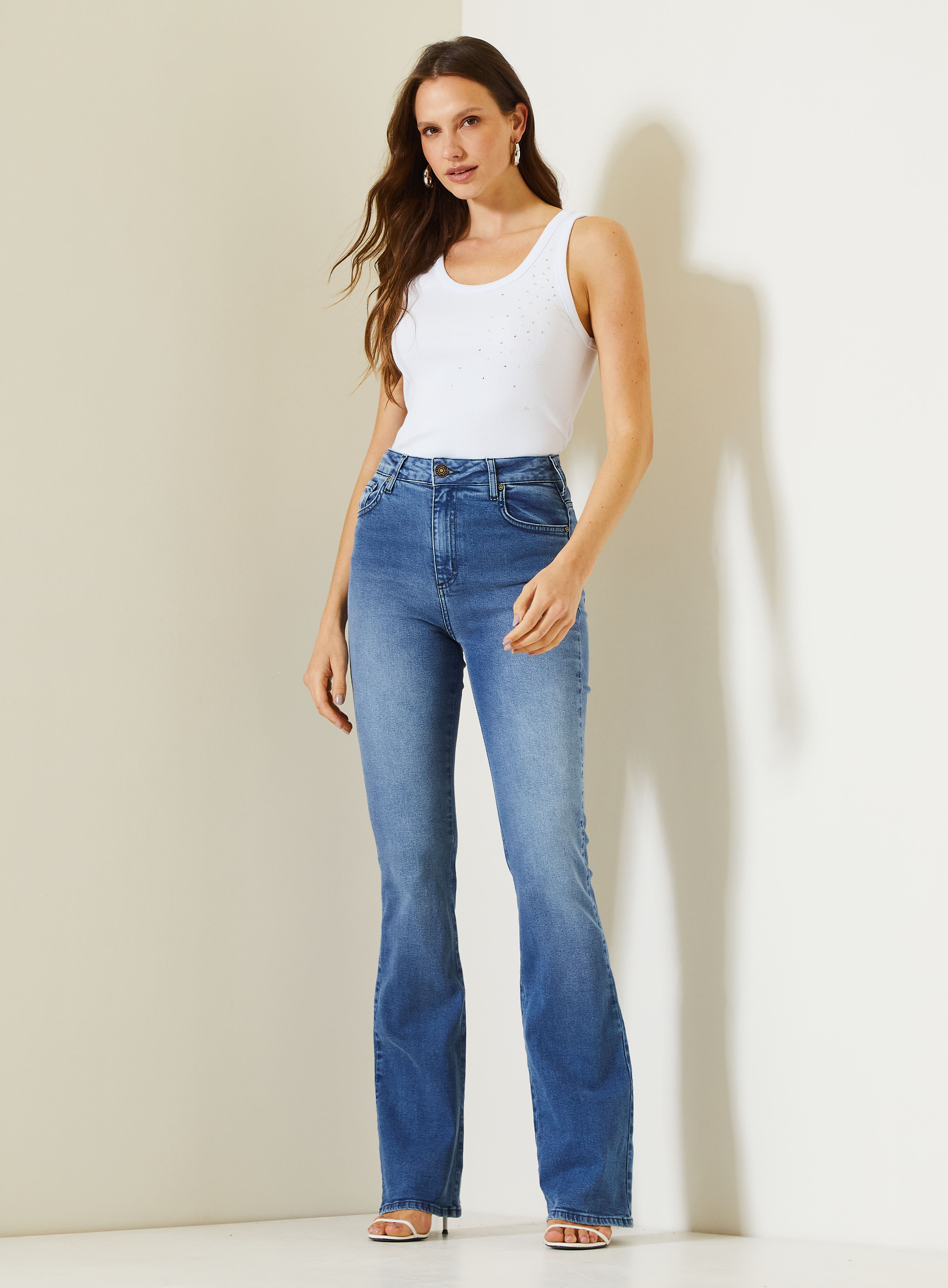 CALÇA JEANS CAMILA 38 INDIGO