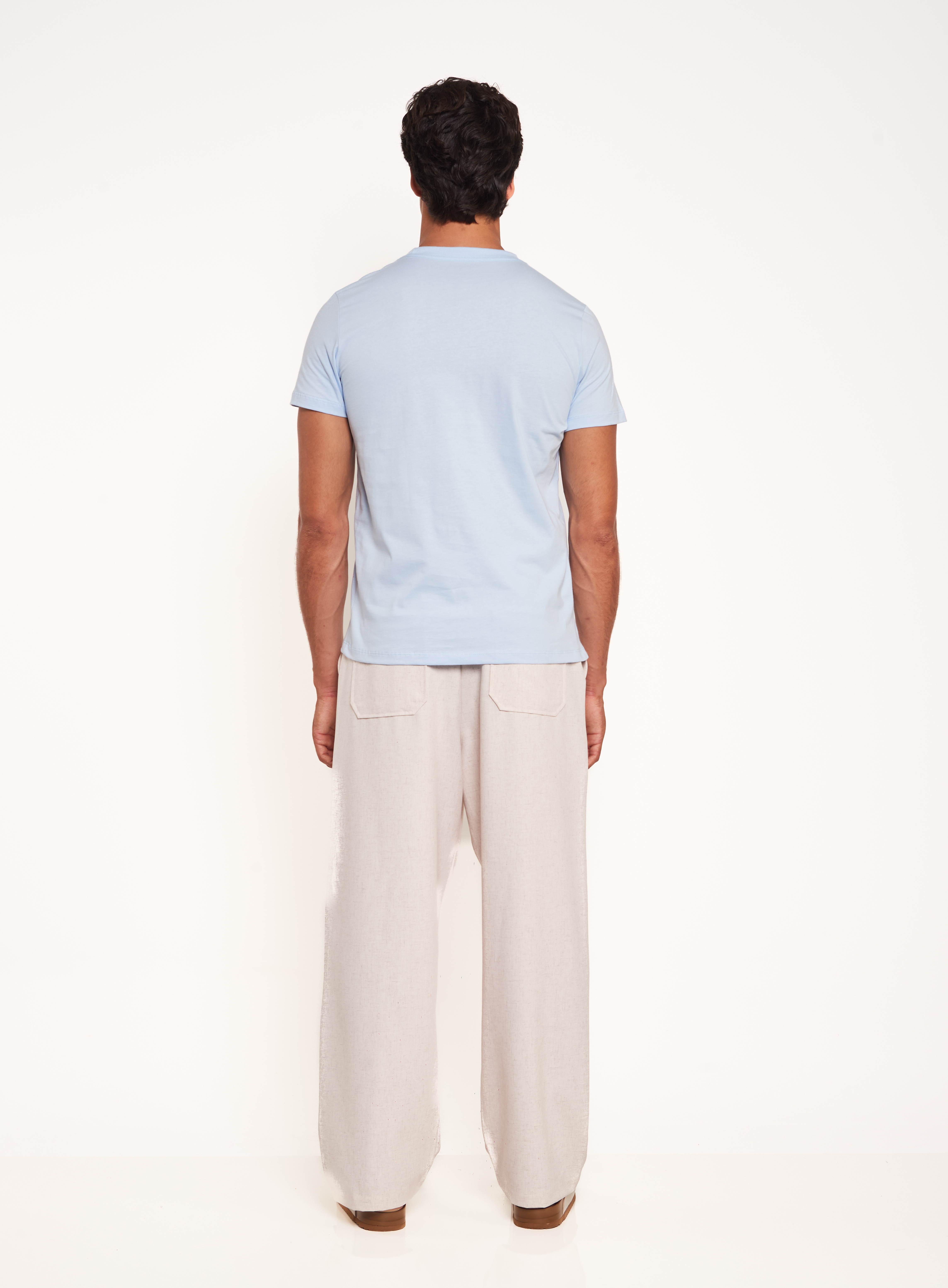 CALÇA COLCCI G BEGE/MARROM