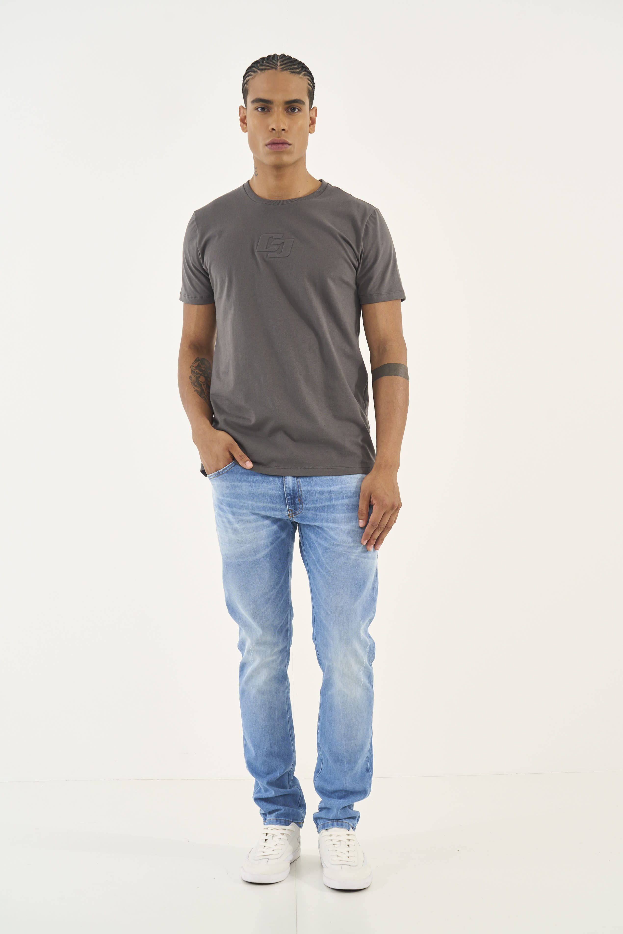 CALÇA JEANS FELIPE 44 INDIGO