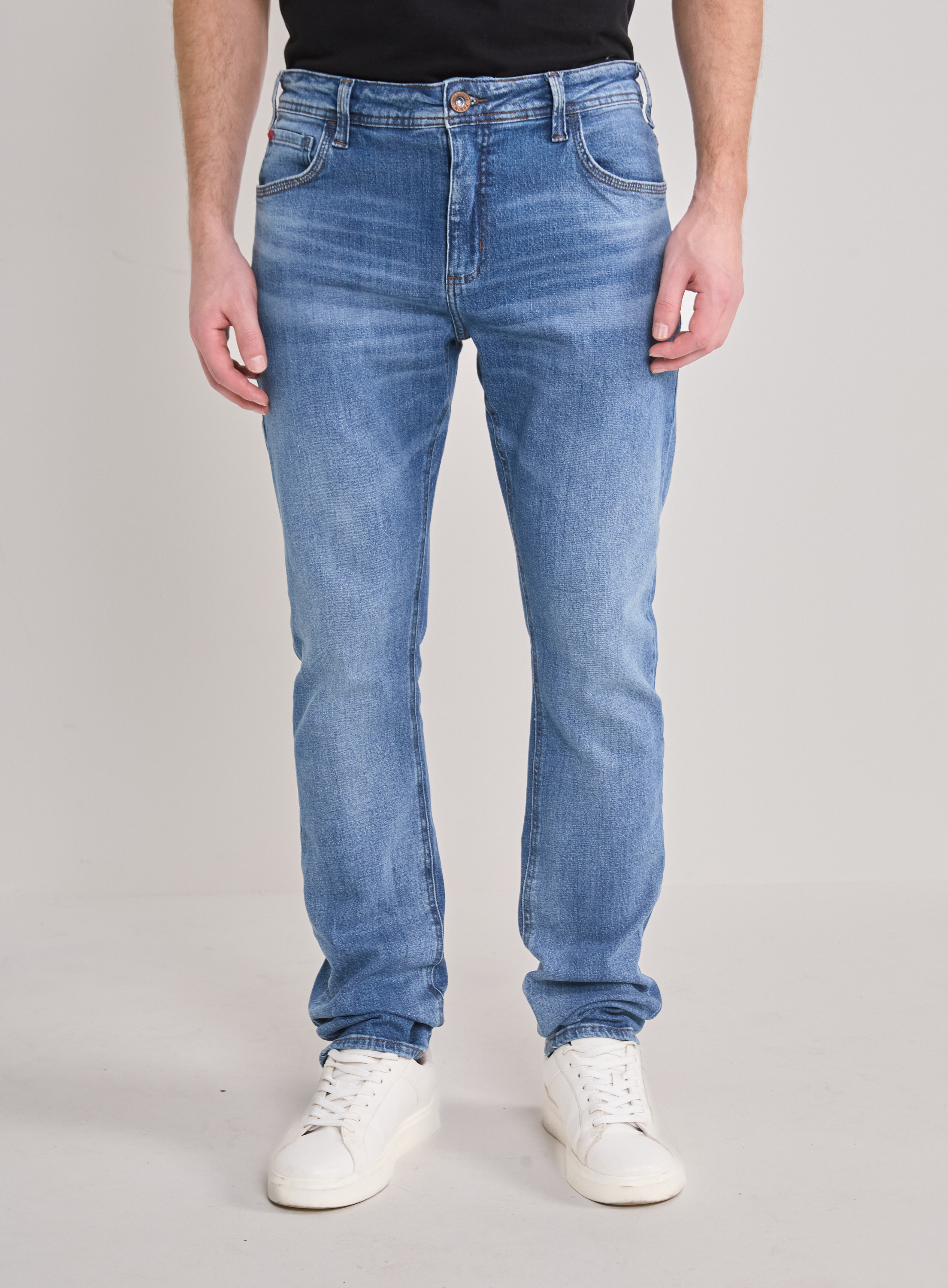 CALÇA JEANS PAUL SLIM 42 INDIGO