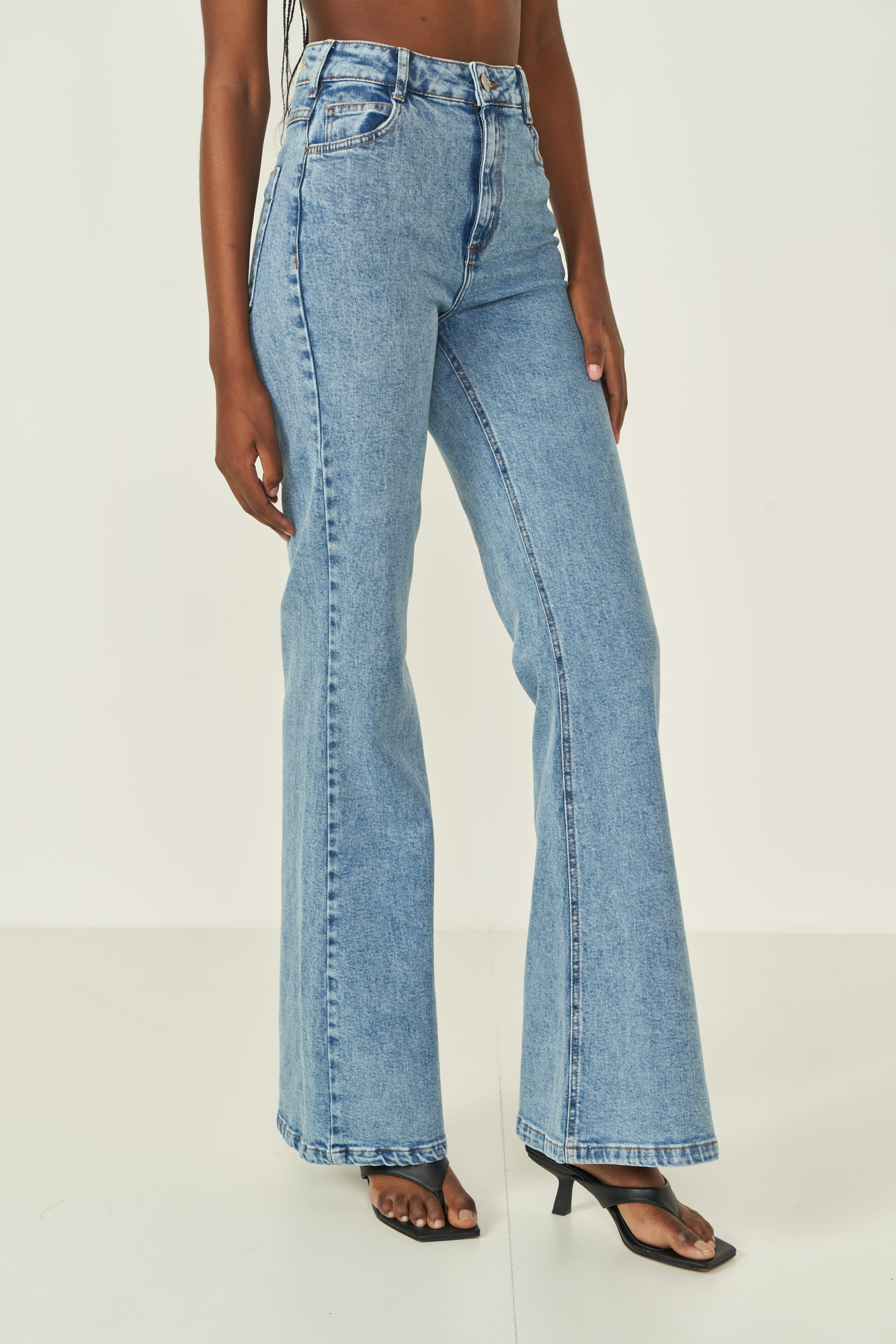 CALÇA JEANS BRUNA BOOT CUT 44 INDIGO