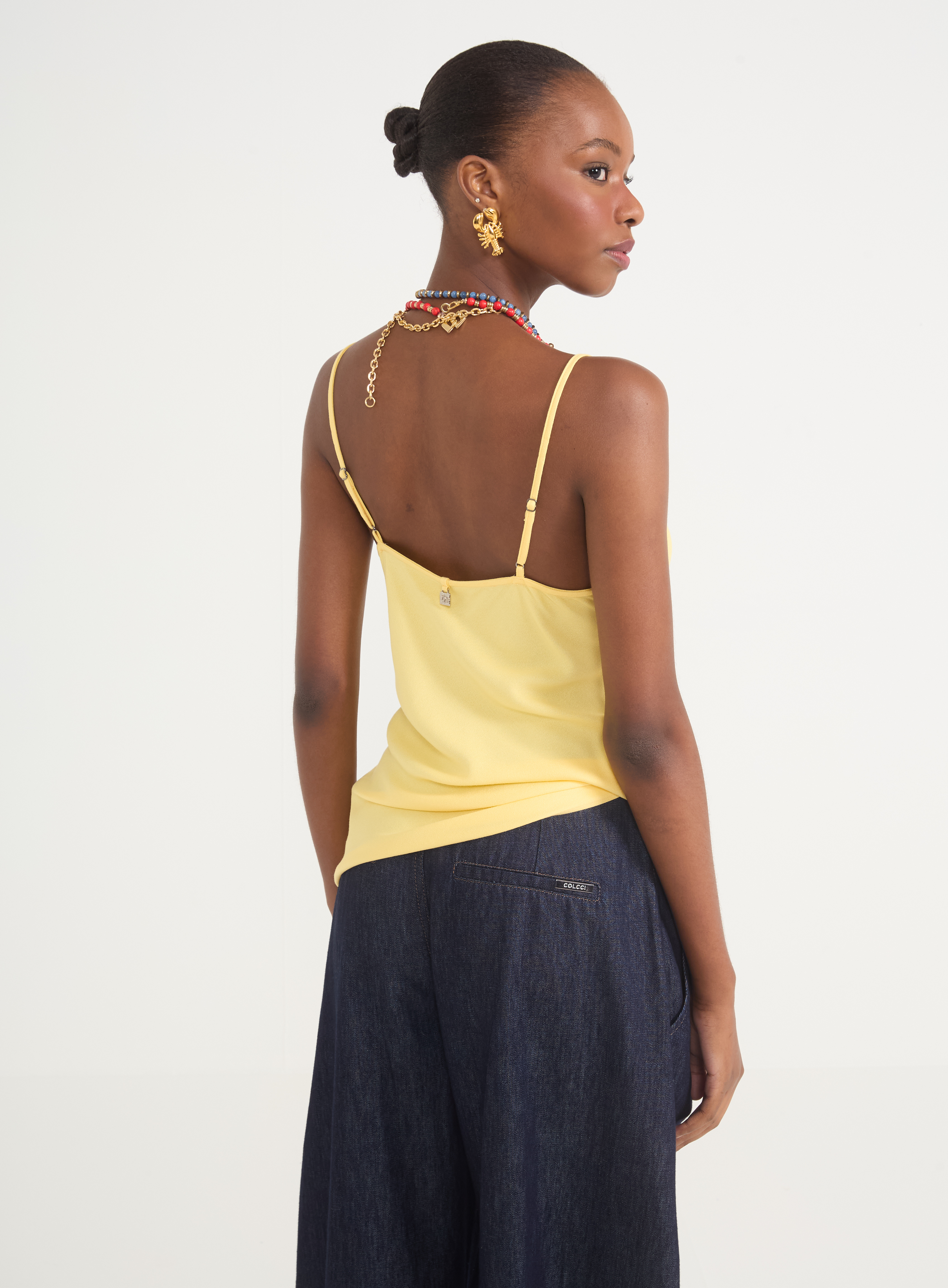 BLUSA COLCCI M AMARELO CORNISH