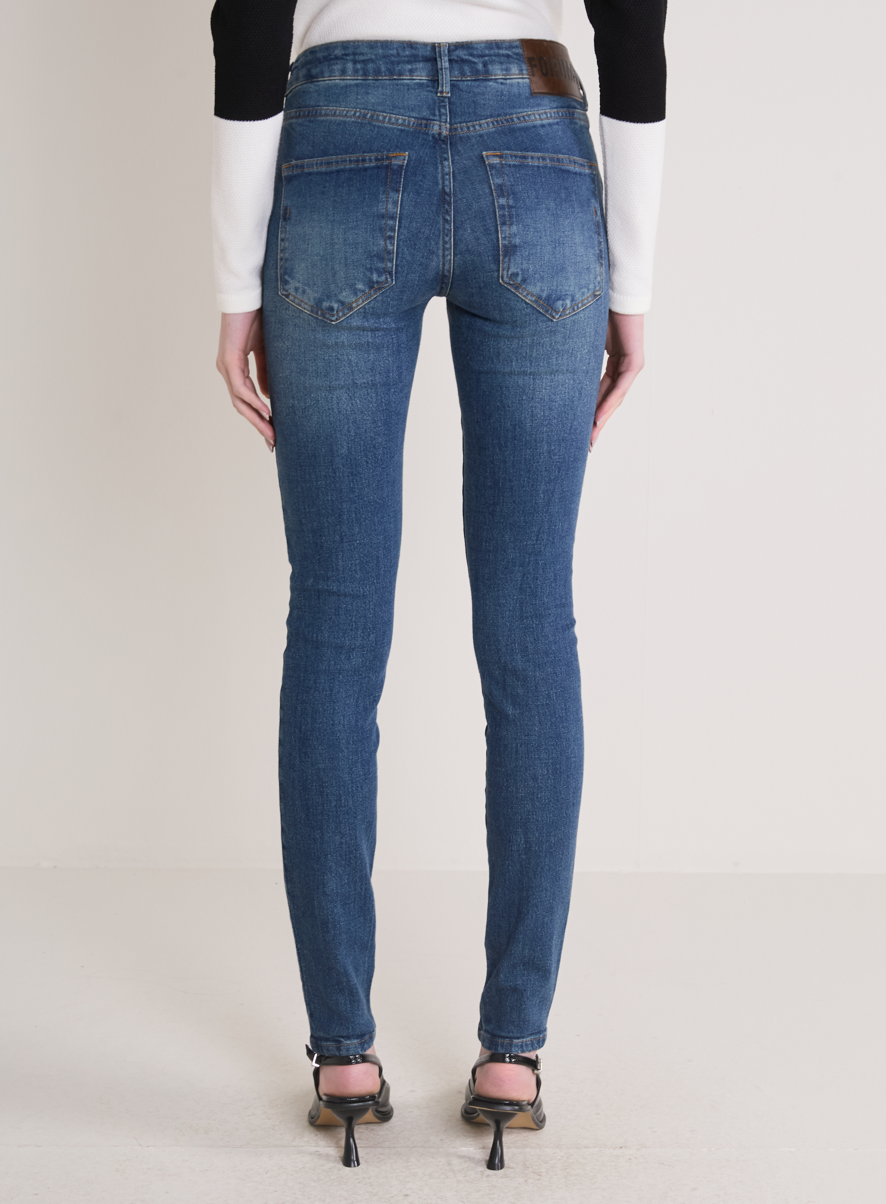 CALÇA JEANS MARISA SKINNY 38 INDIGO
