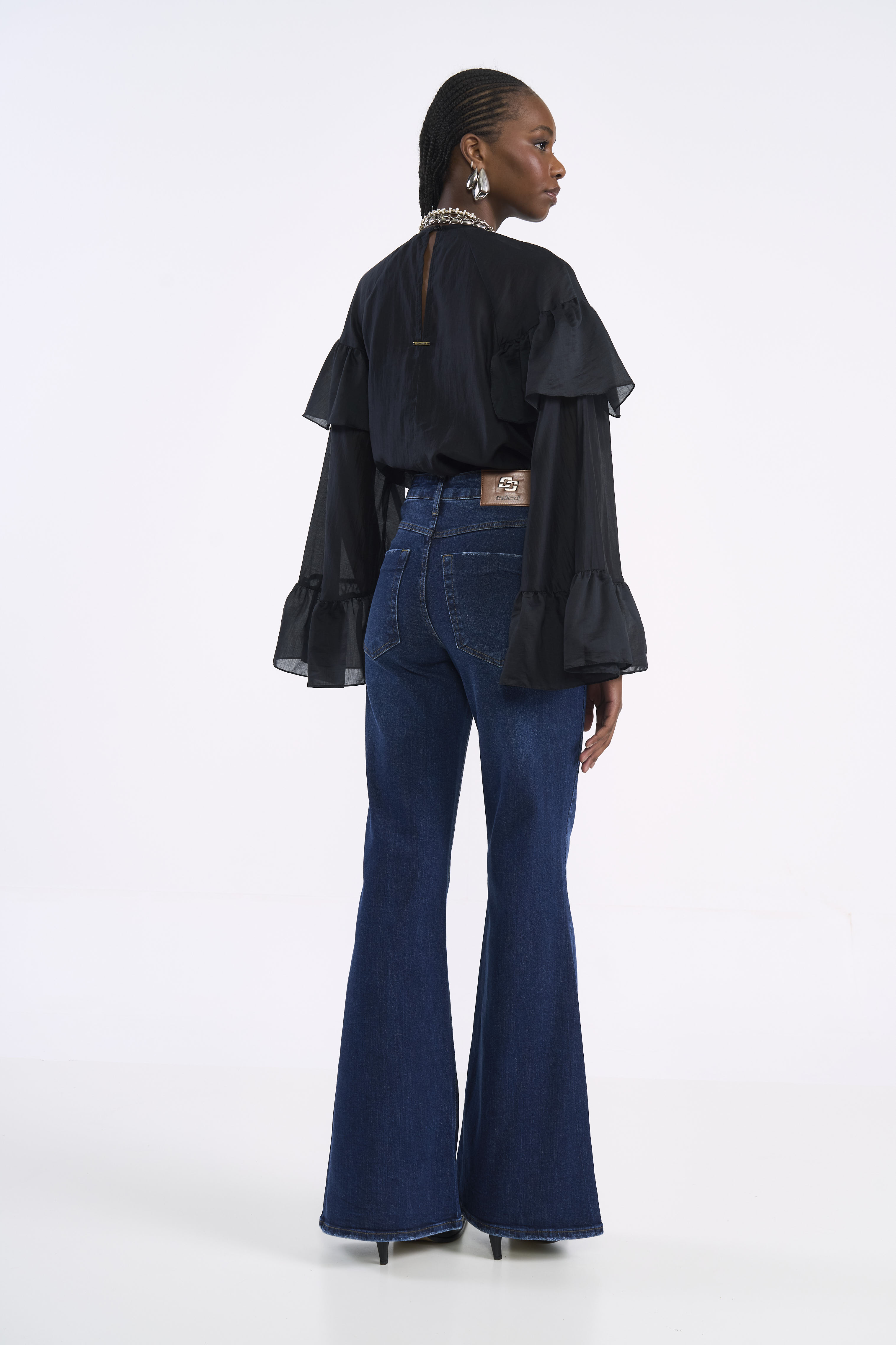 CALÇA JEANS BRUNA BOOT CUT 42 INDIGO