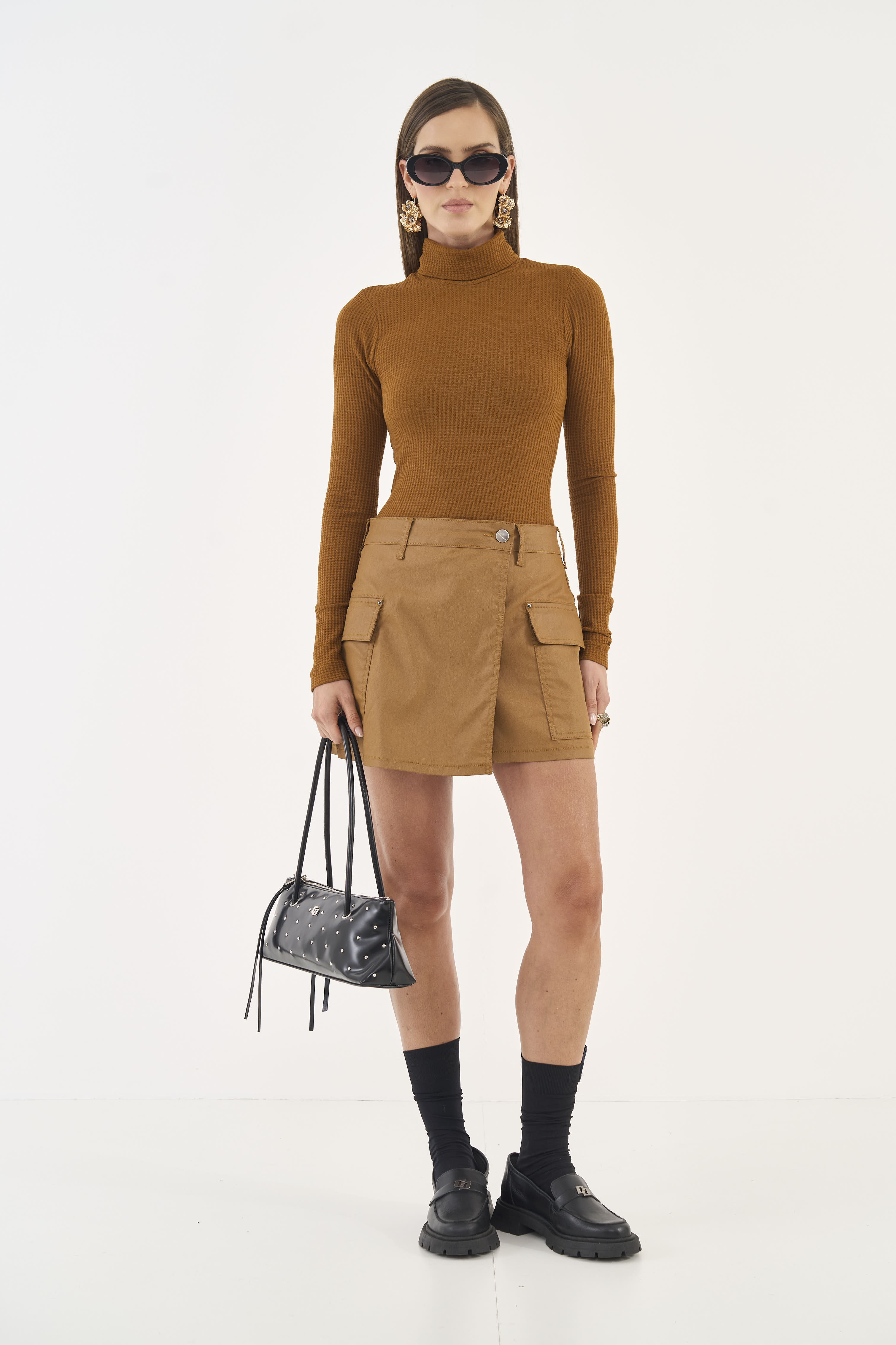 BLUSA COLCCI G MARROM DROME