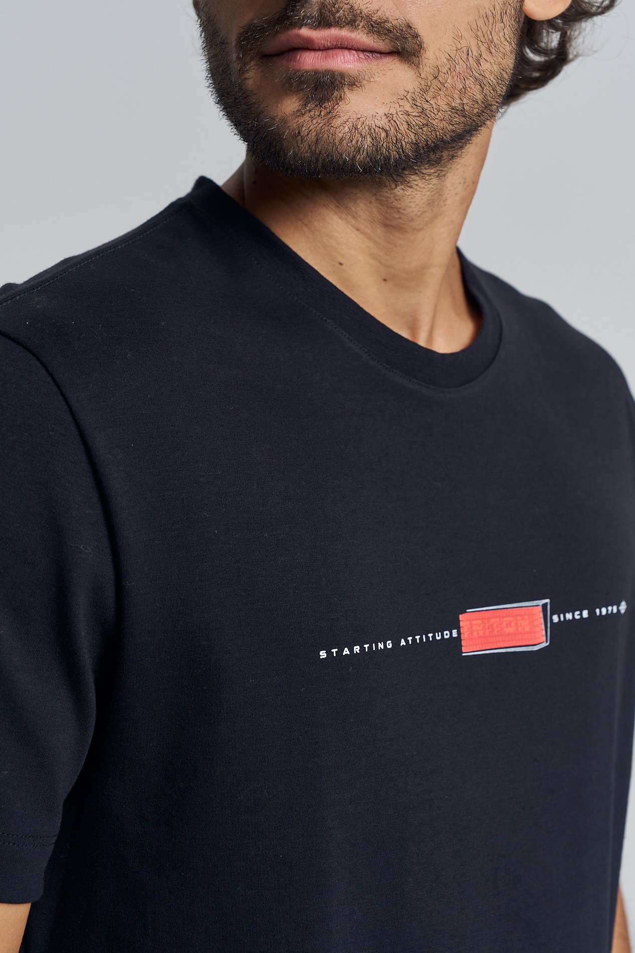 CAMISETA TRITON M PRETO