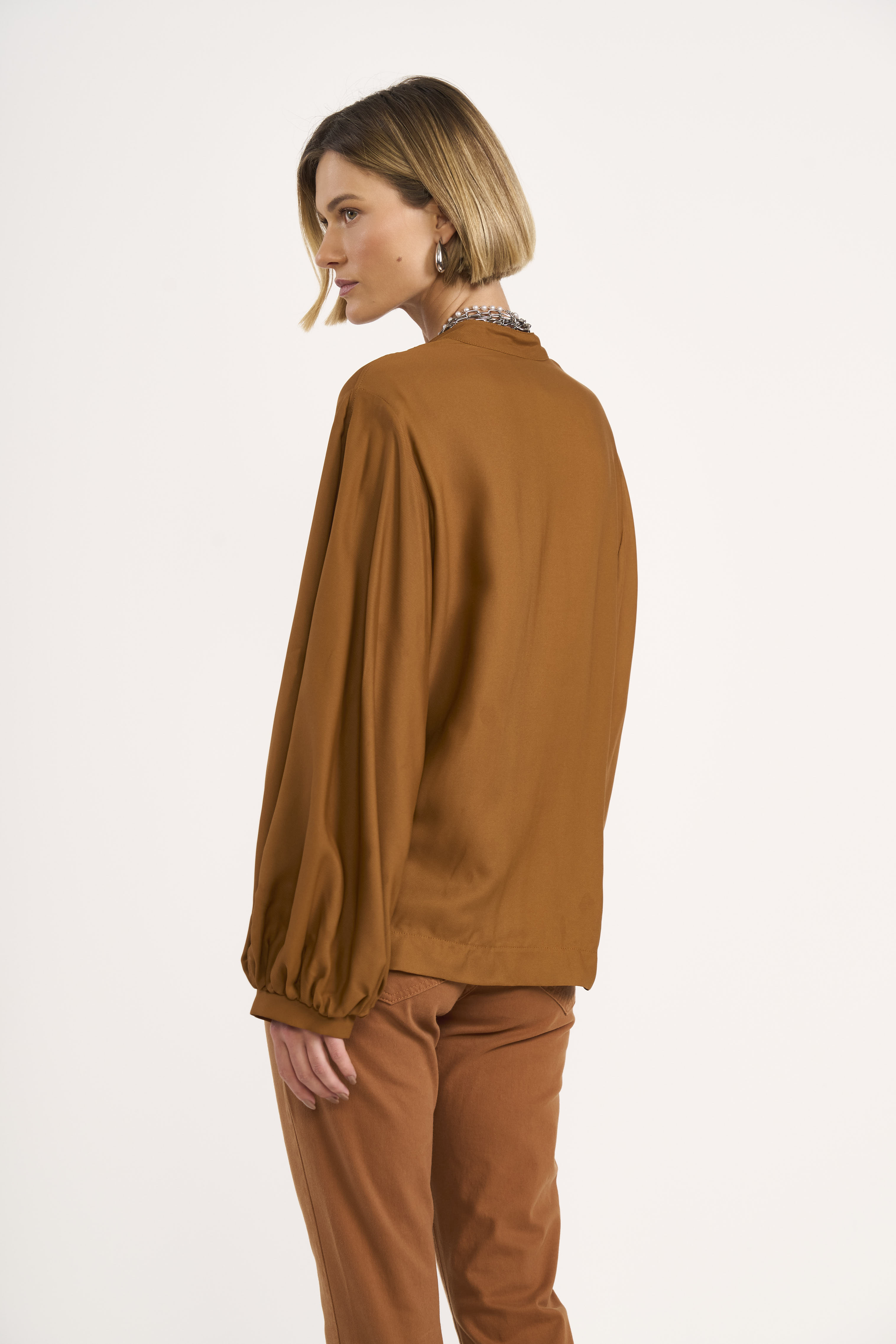 BLUSA COLCCI G MARROM DROME