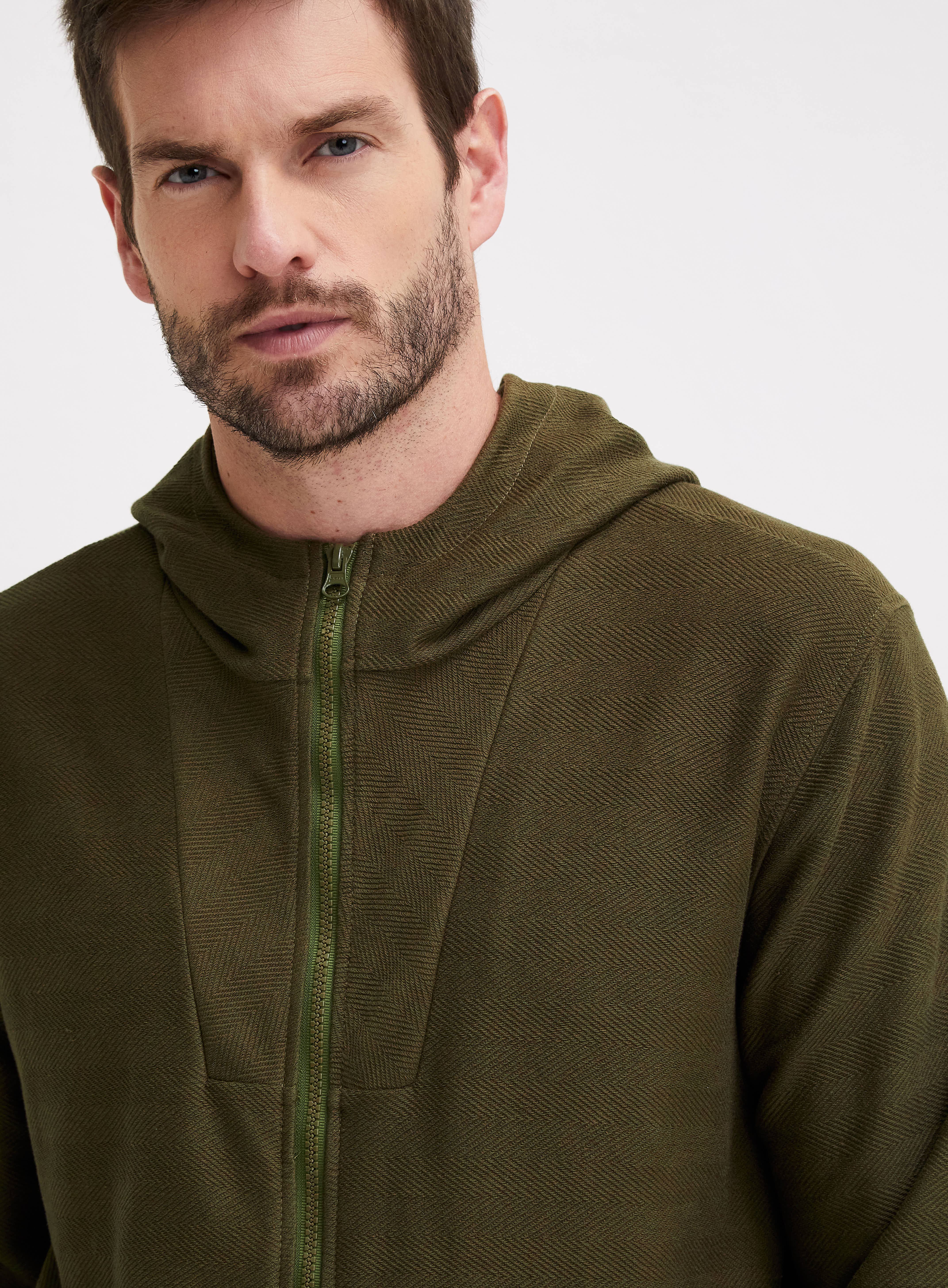 JAQUETA COM CAPUZ M VERDE SAP