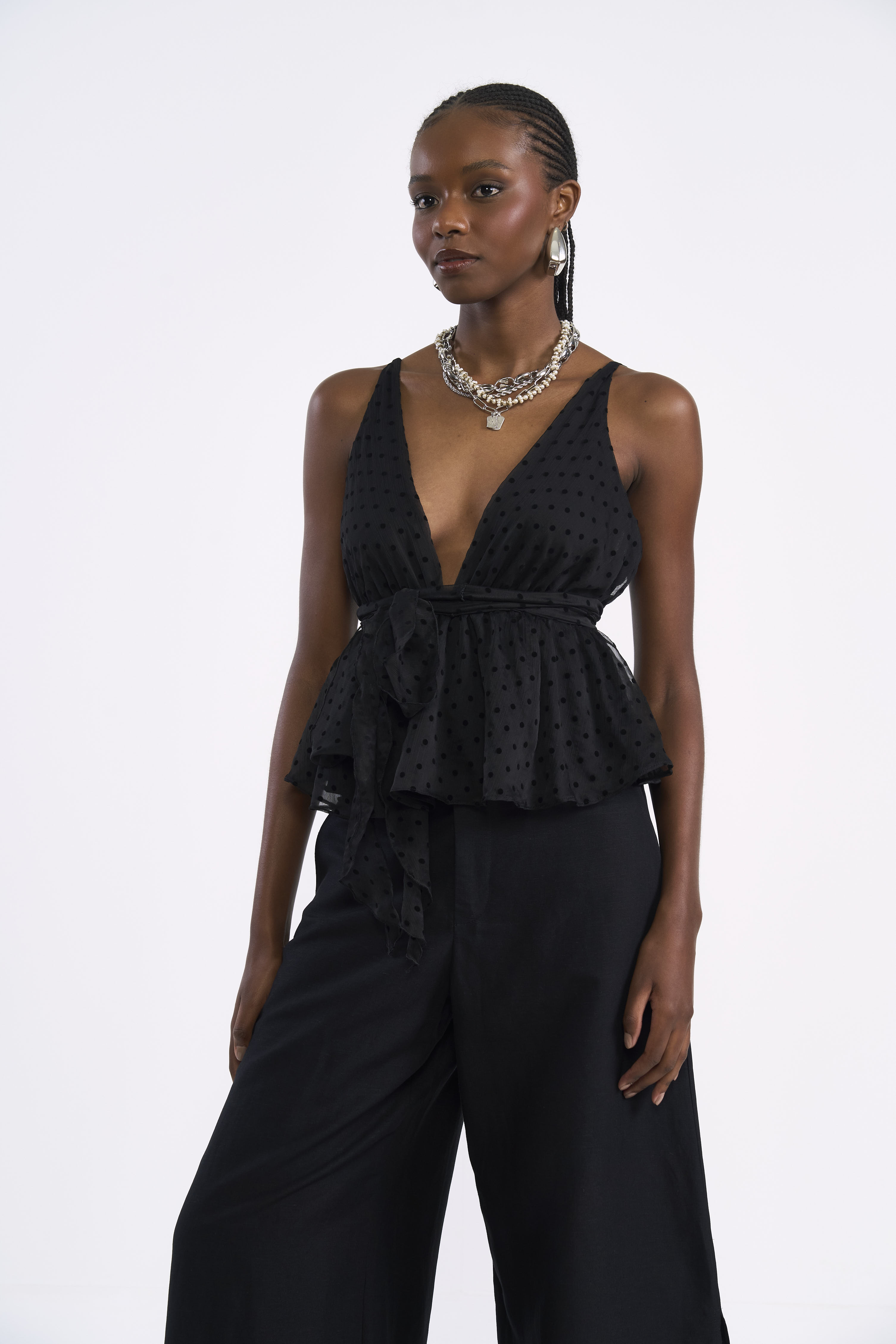 BLUSA COLCCI PP PRETO