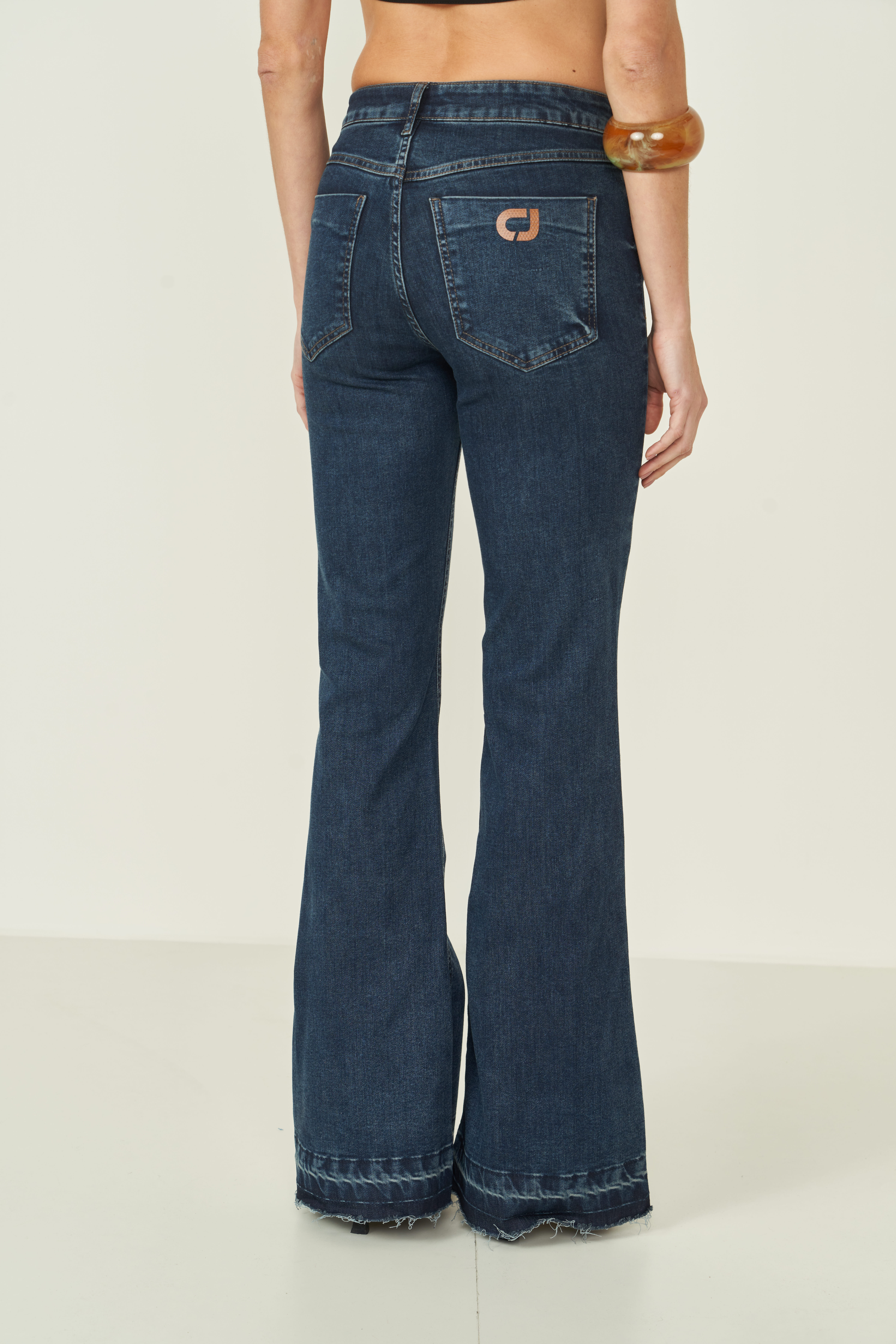 CALÇA JEANS NOVA YORK FLARE 36 INDIGO