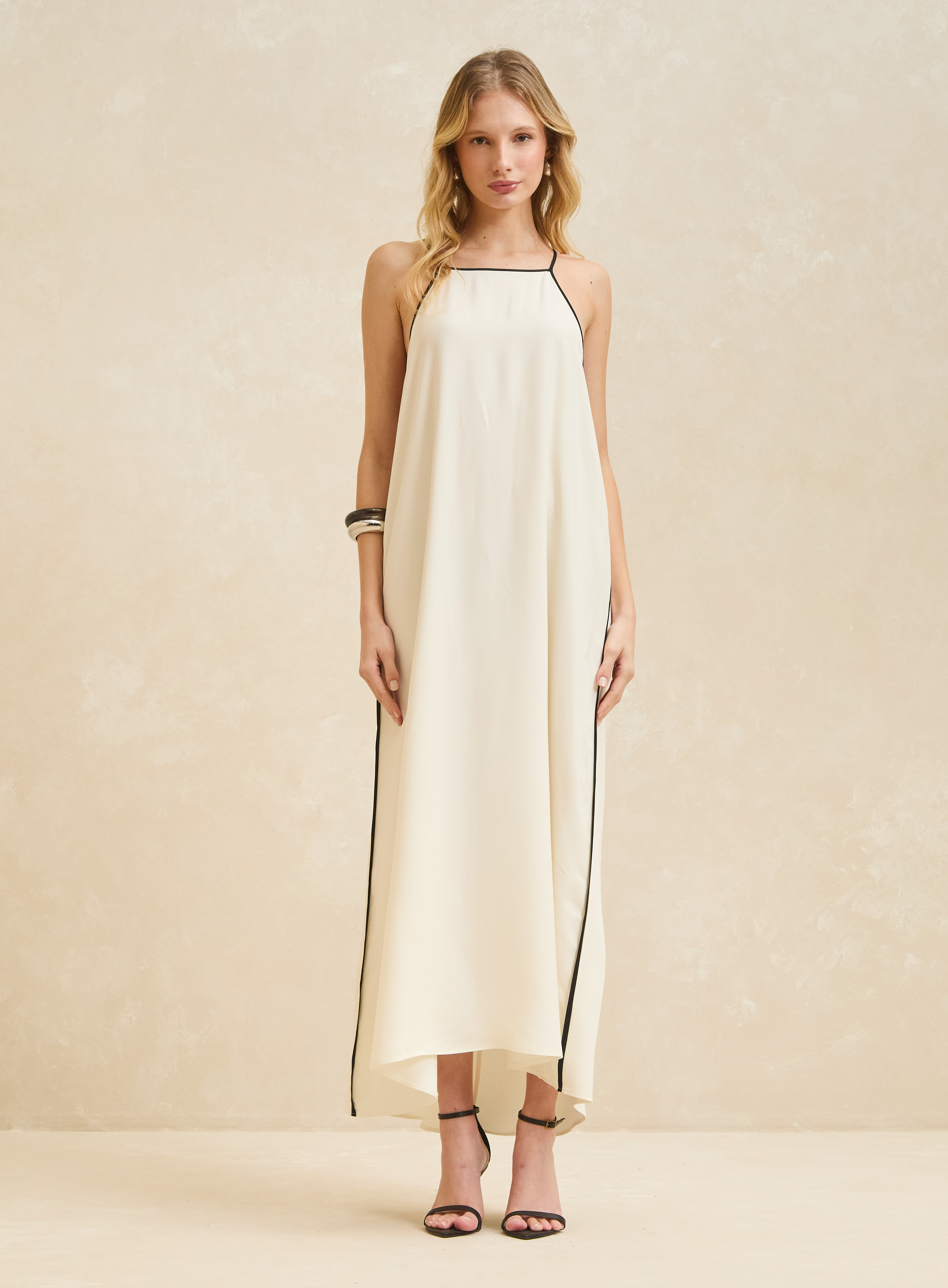 VESTIDO FORUM G OFF SHELL/PRETO