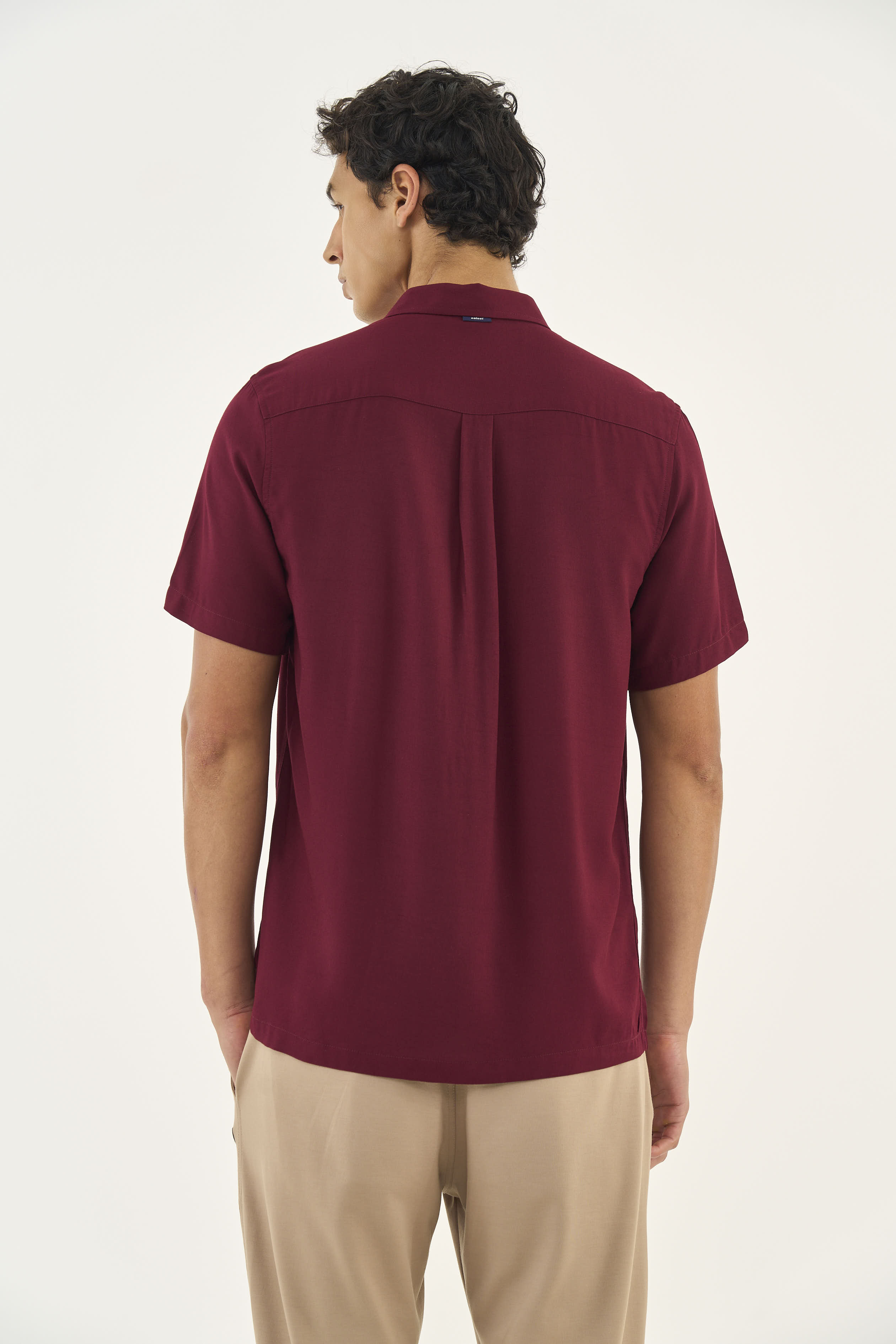 CAMISA RELAX GG BORDO BLOODSTONE
