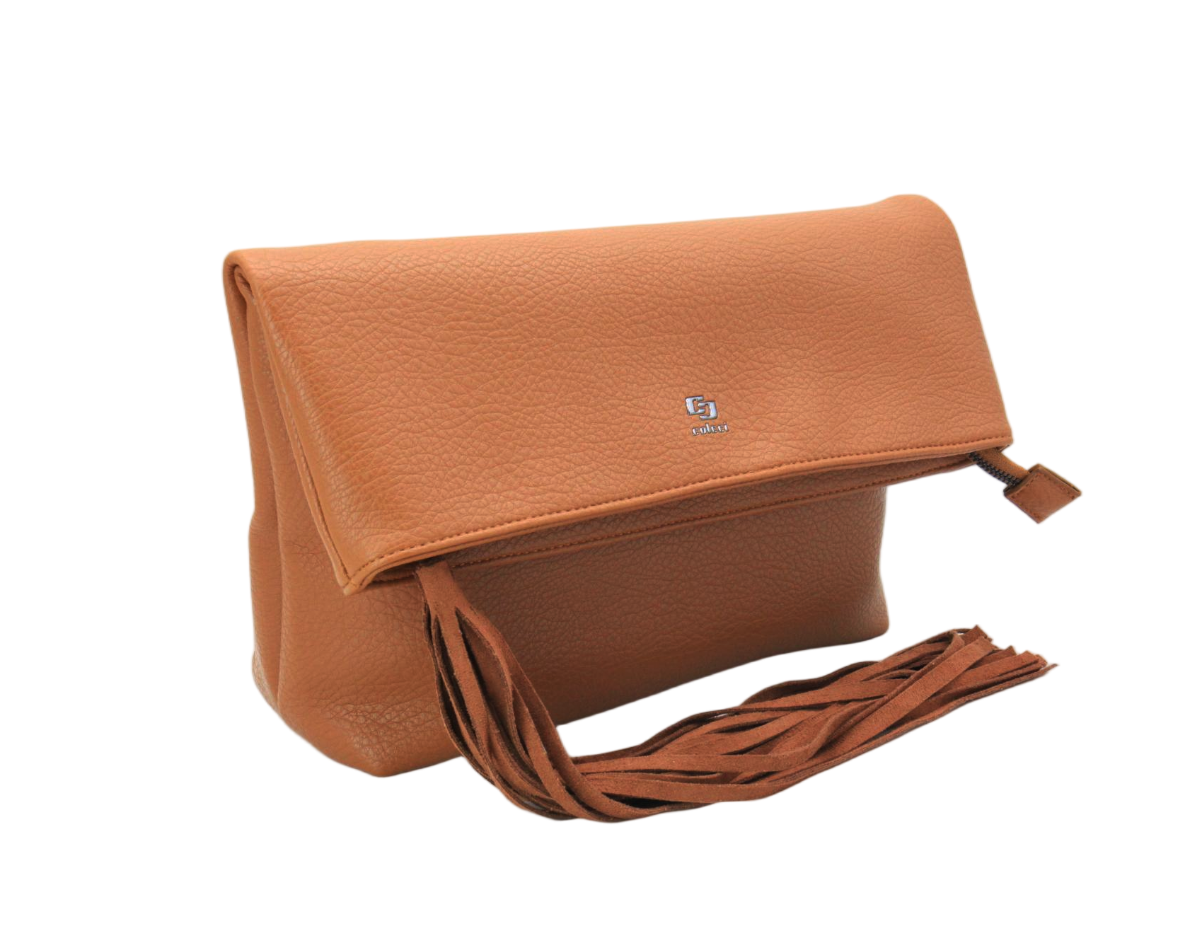 BOLSA COLCCI CLUTCH LISO U CARAMELO