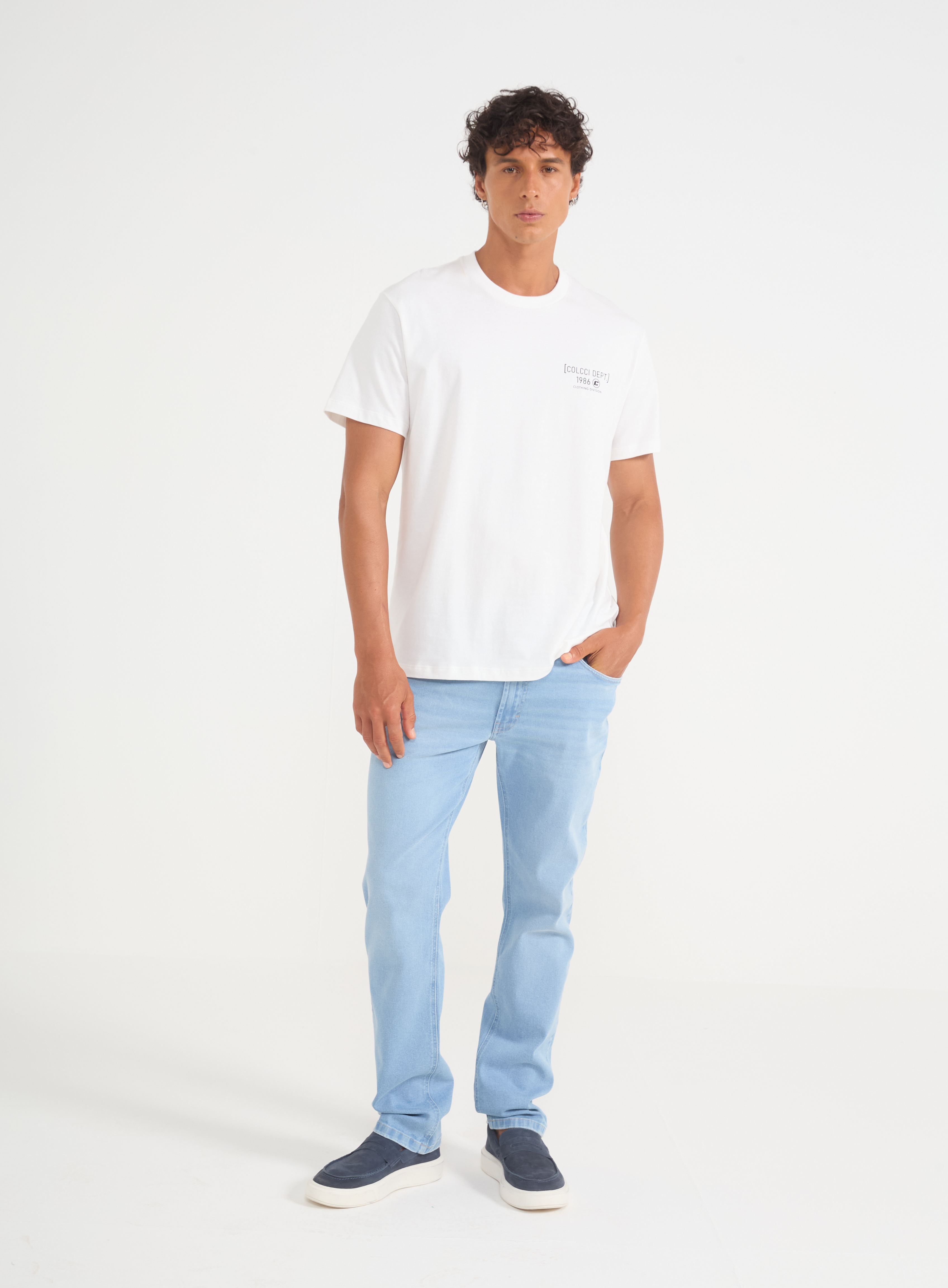 CALÇA JEANS NEW FELIPE 40 INDIGO