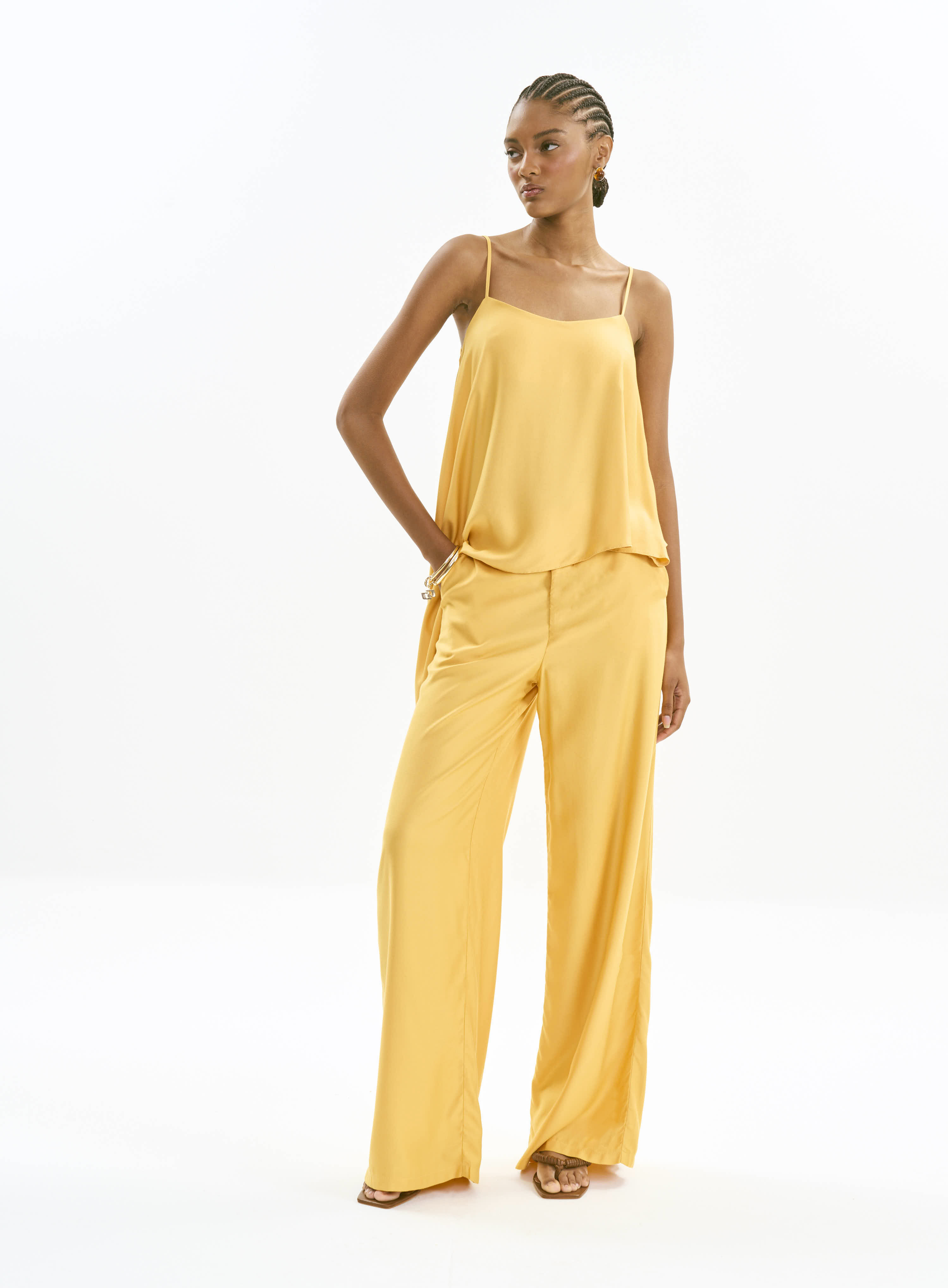 CALÇA COLCCI G AMARELO TOFU