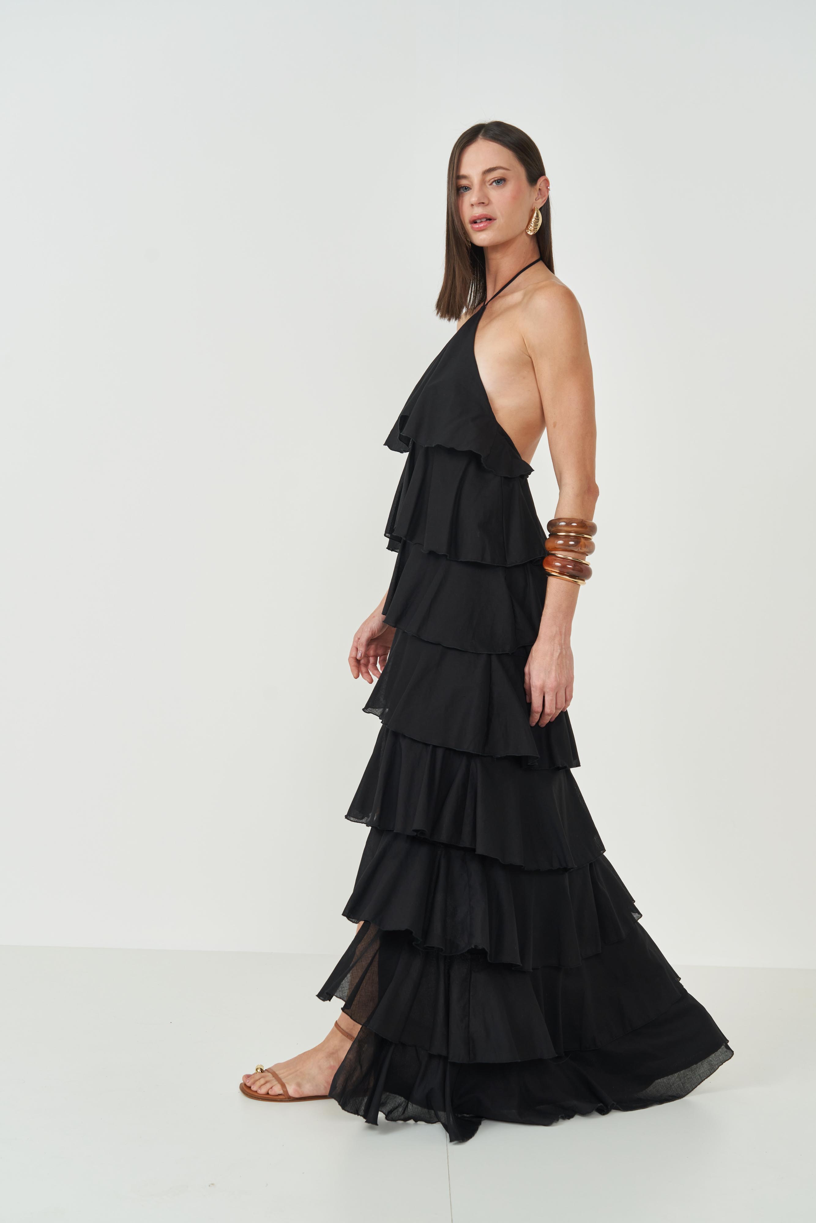 VESTIDO COLCCI M PRETO
