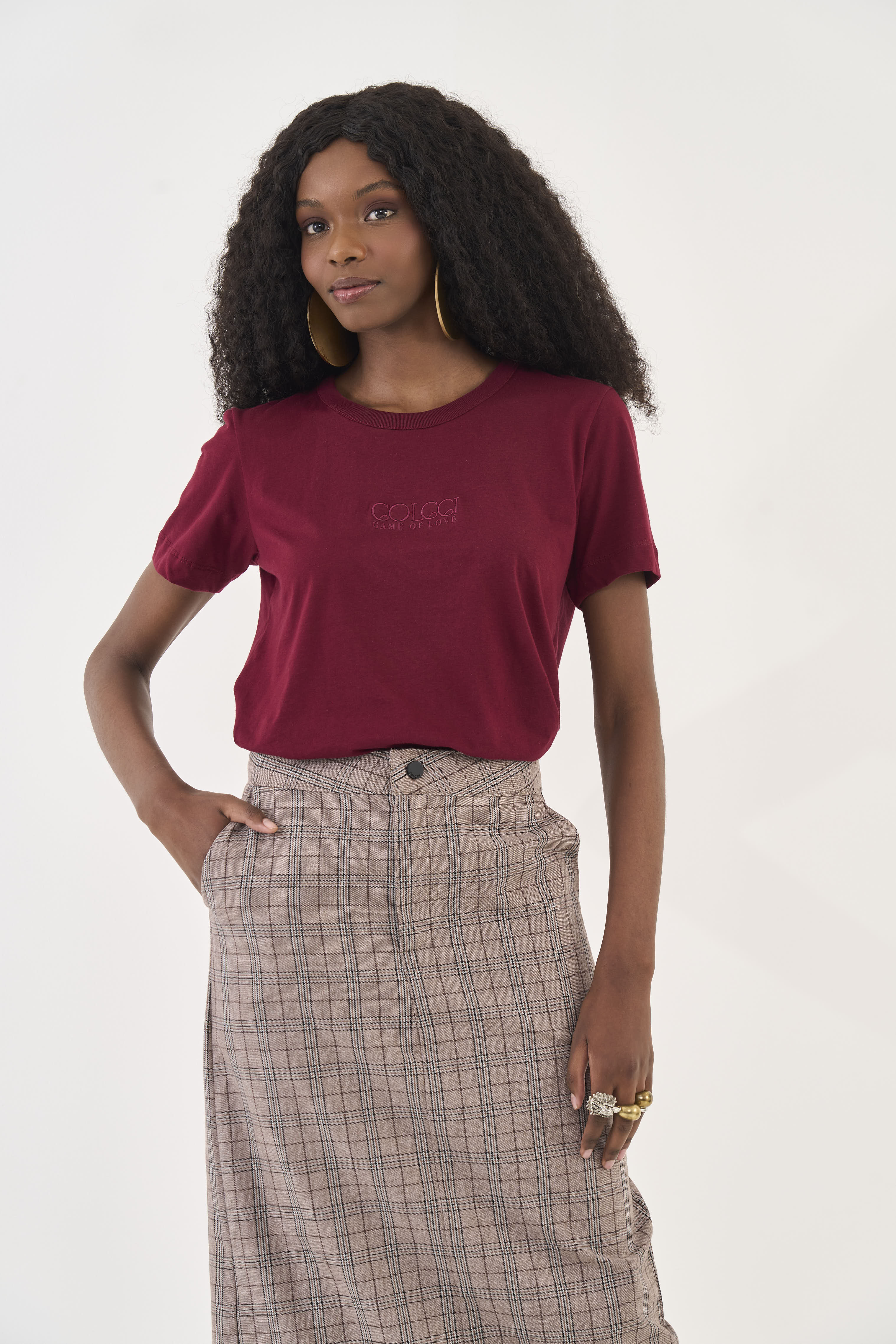 CAMISETA COLCCI P BORDO BLOODSTONE