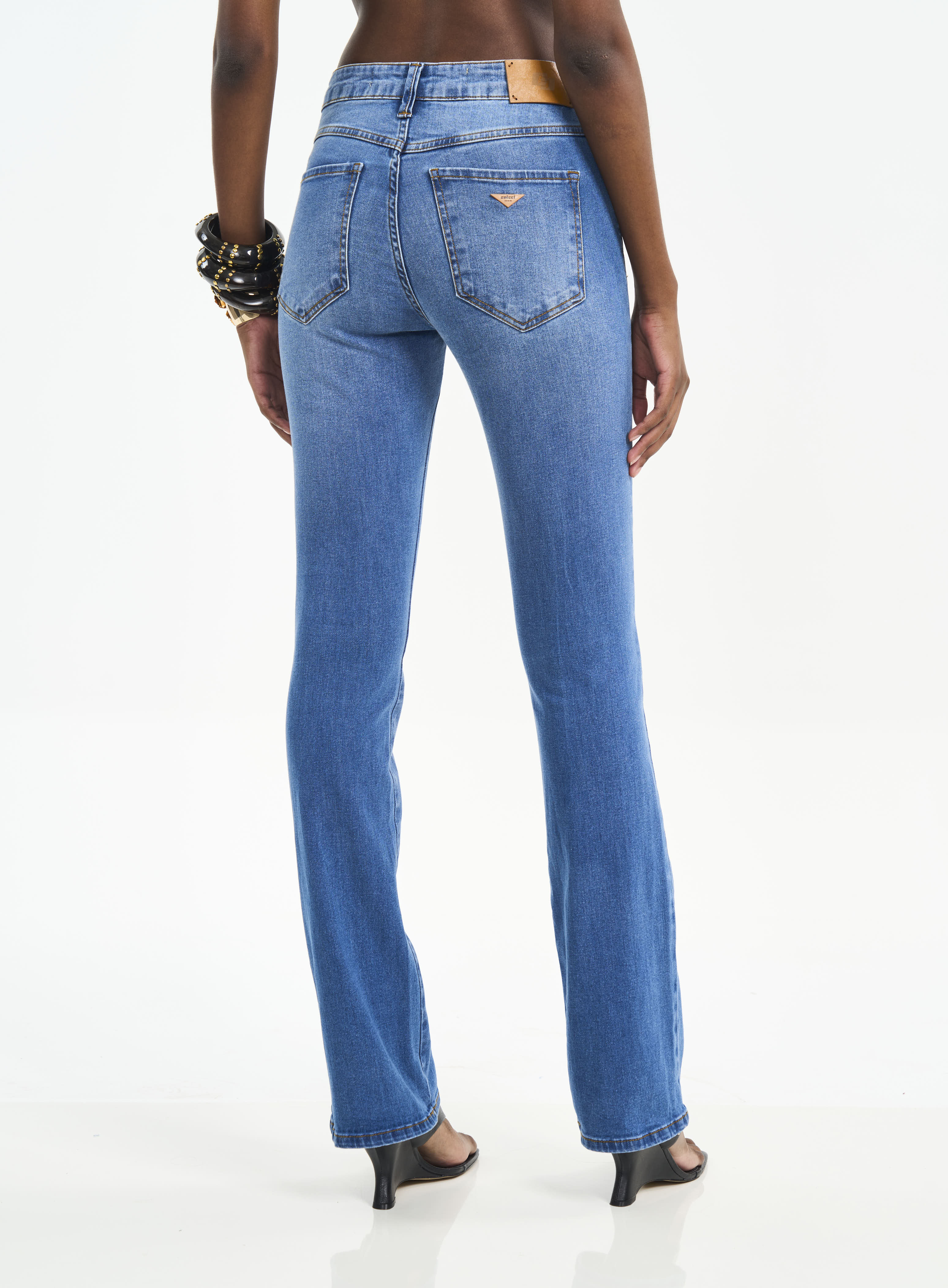 CALÇA JEANS BIA RETA 36 INDIGO