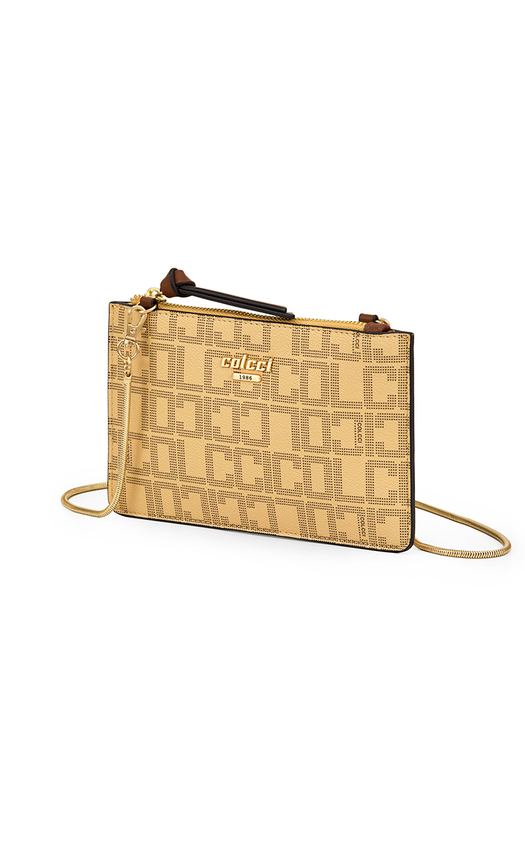 BOLSA COLCCI FEM MONOGRAMA PVC U CAFE