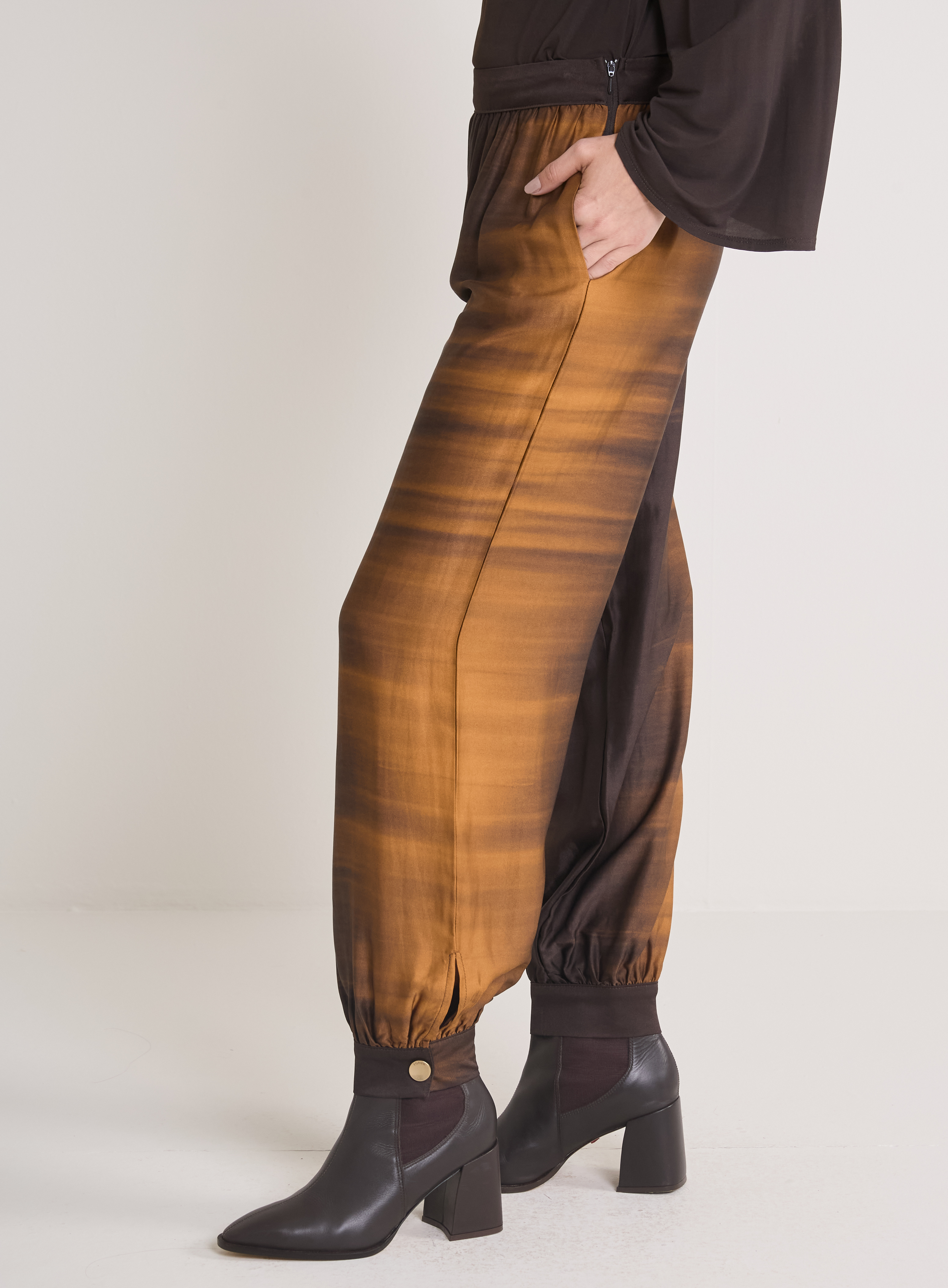 CALÇA ESTAMPADA P GOLDEN GRADIENT