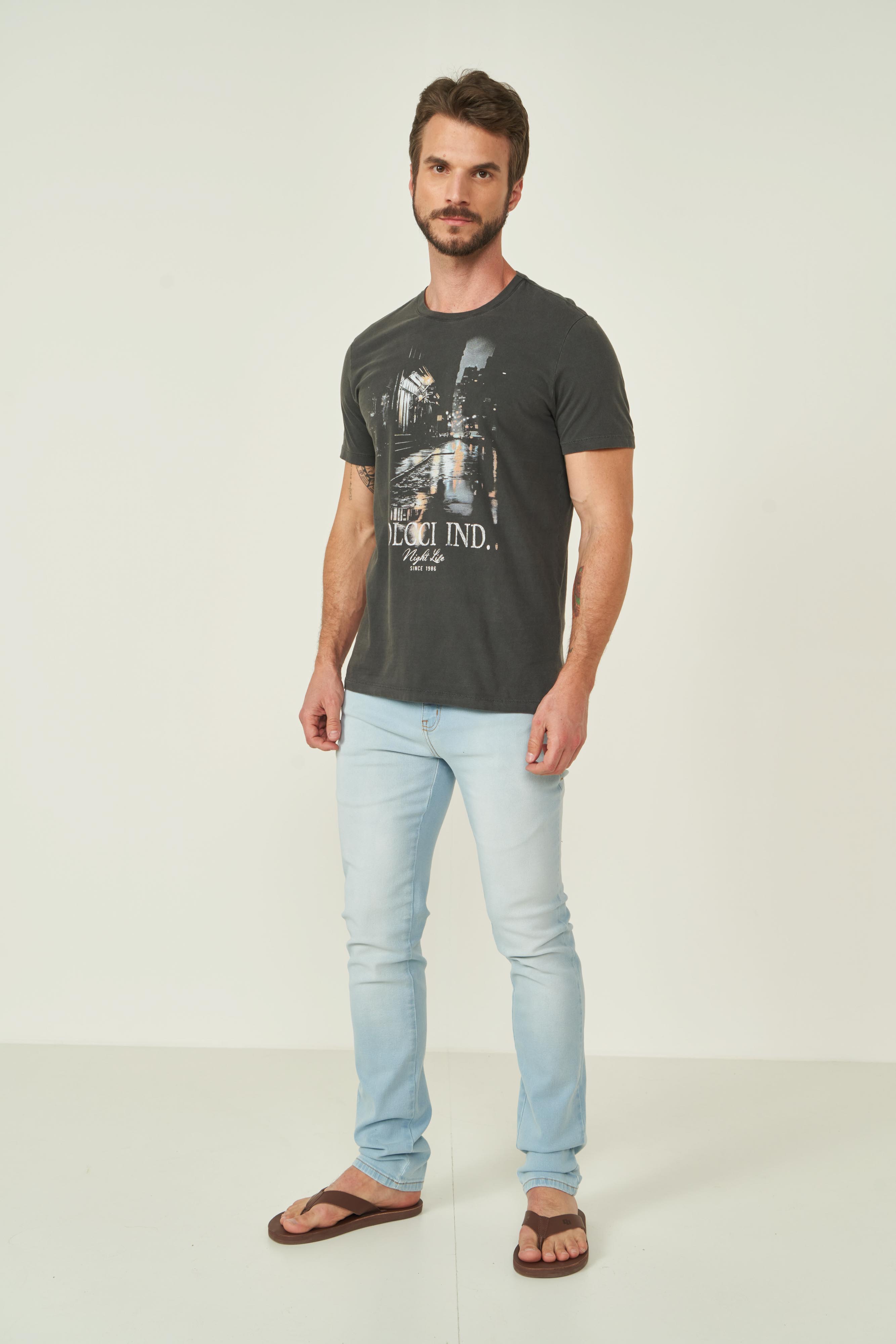 CALÇA JEANS ALEX 46 INDIGO