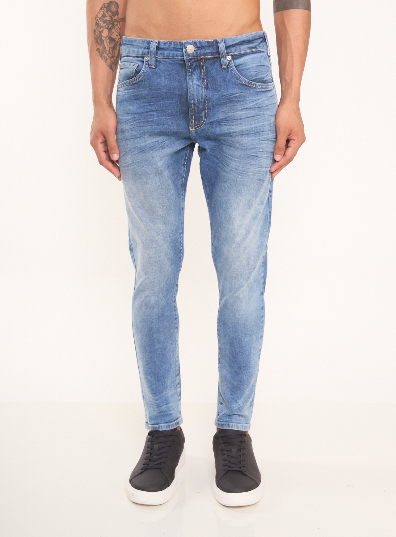 CALÇA JEANS SKINNY HYPE 38 INDIGO