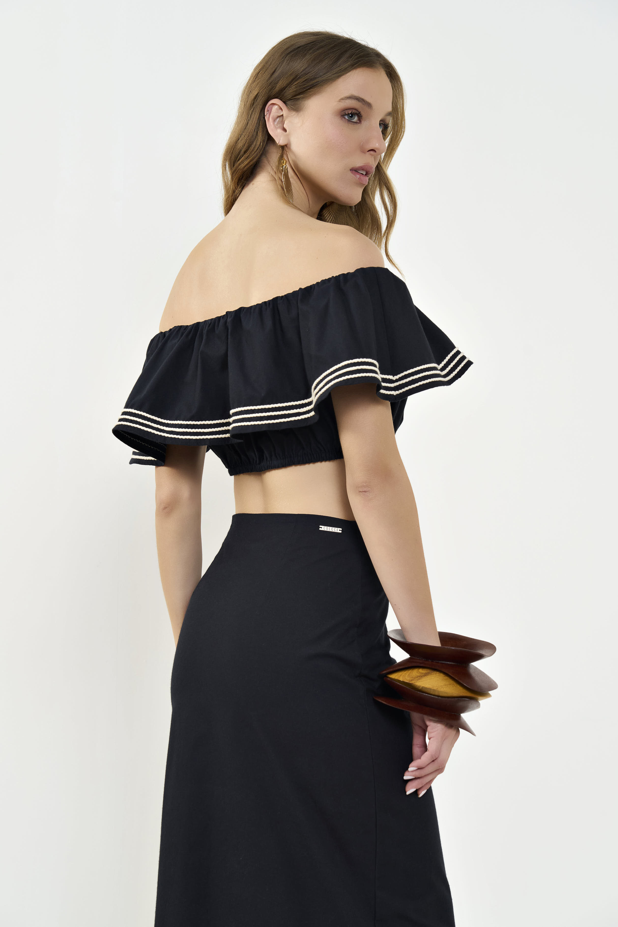 BLUSA COLCCI G PRETO