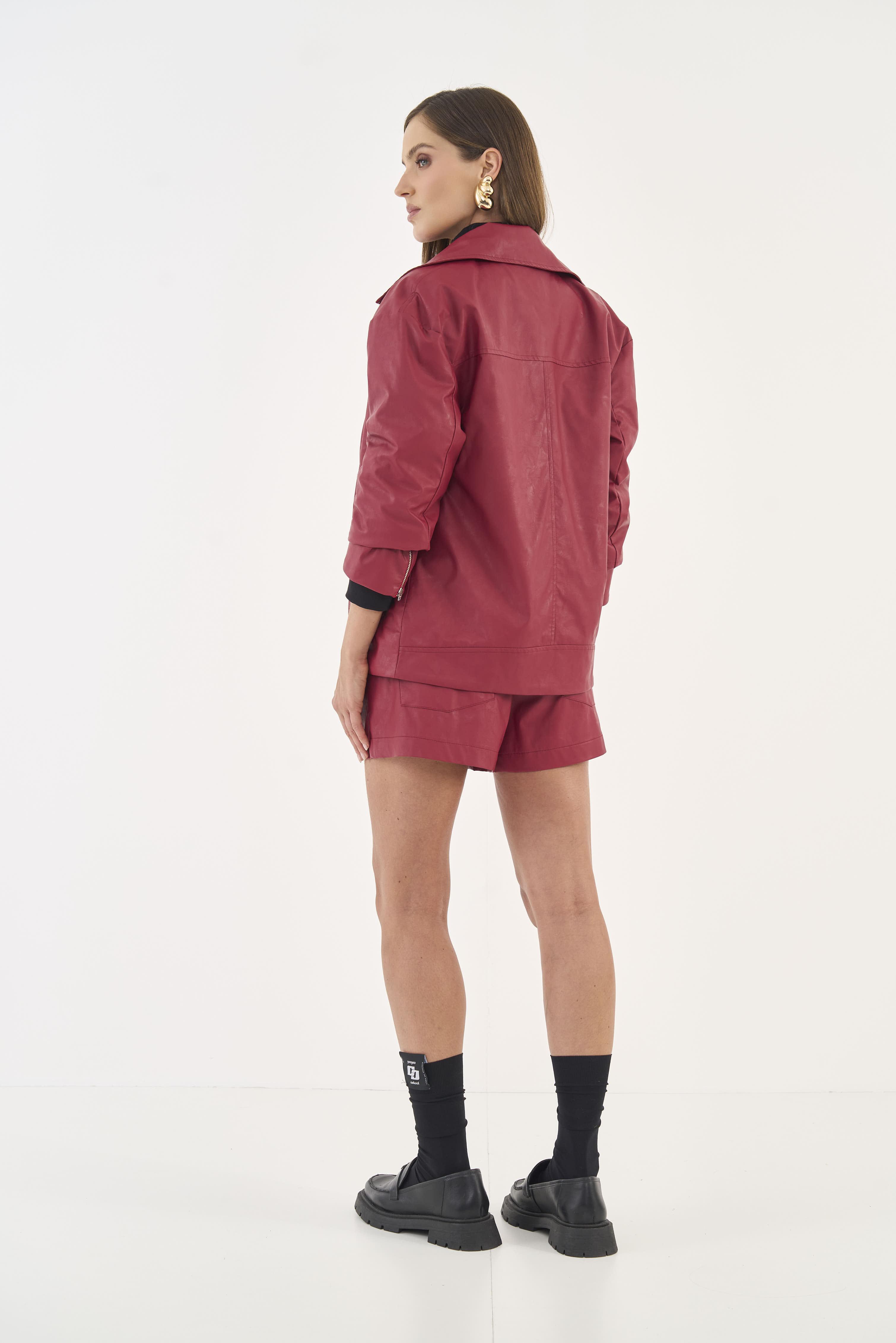 SHORT COLCCI P VERMELHO LOVEZ